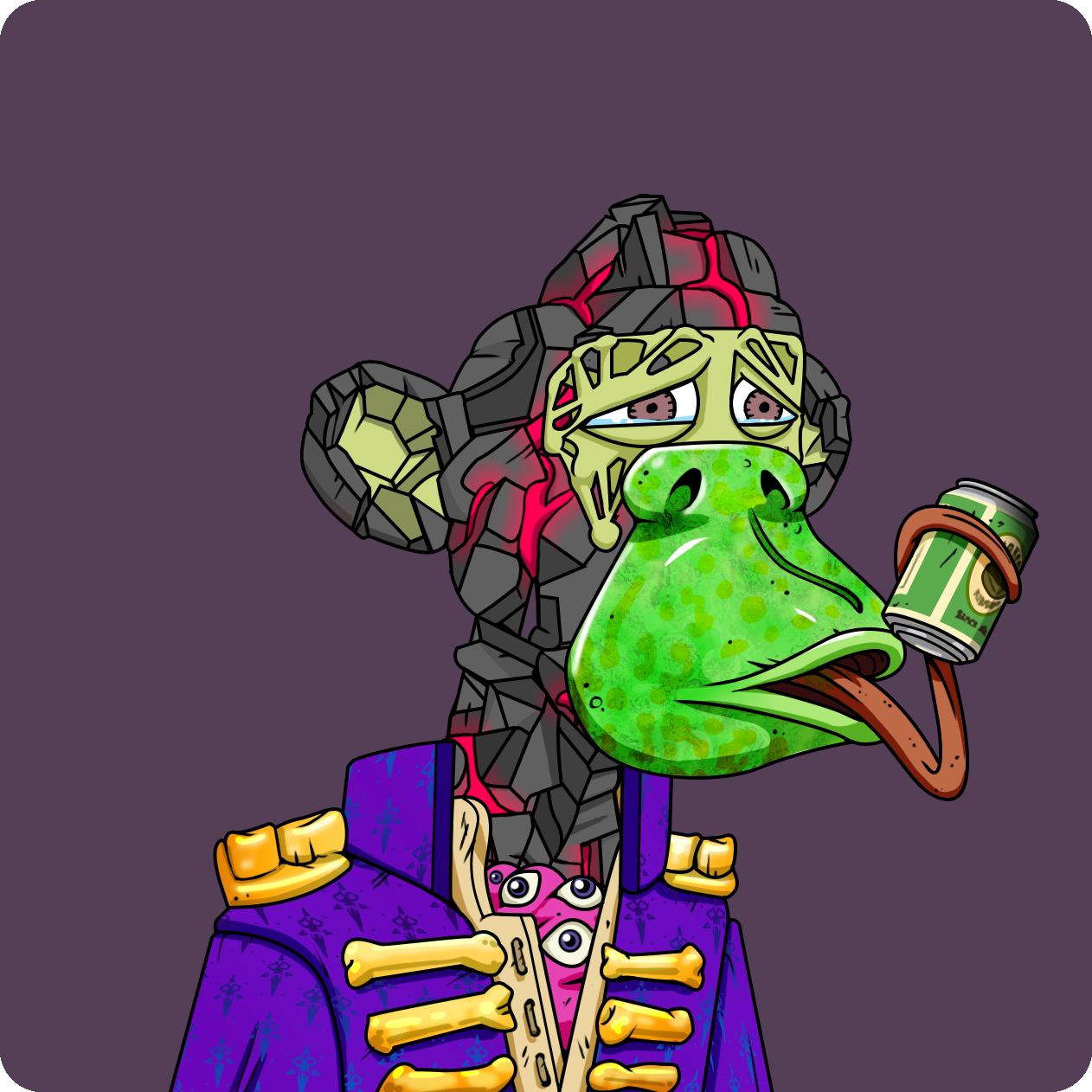 Yuga Labs - Mutant Ape Yacht Club - NFT # 22528