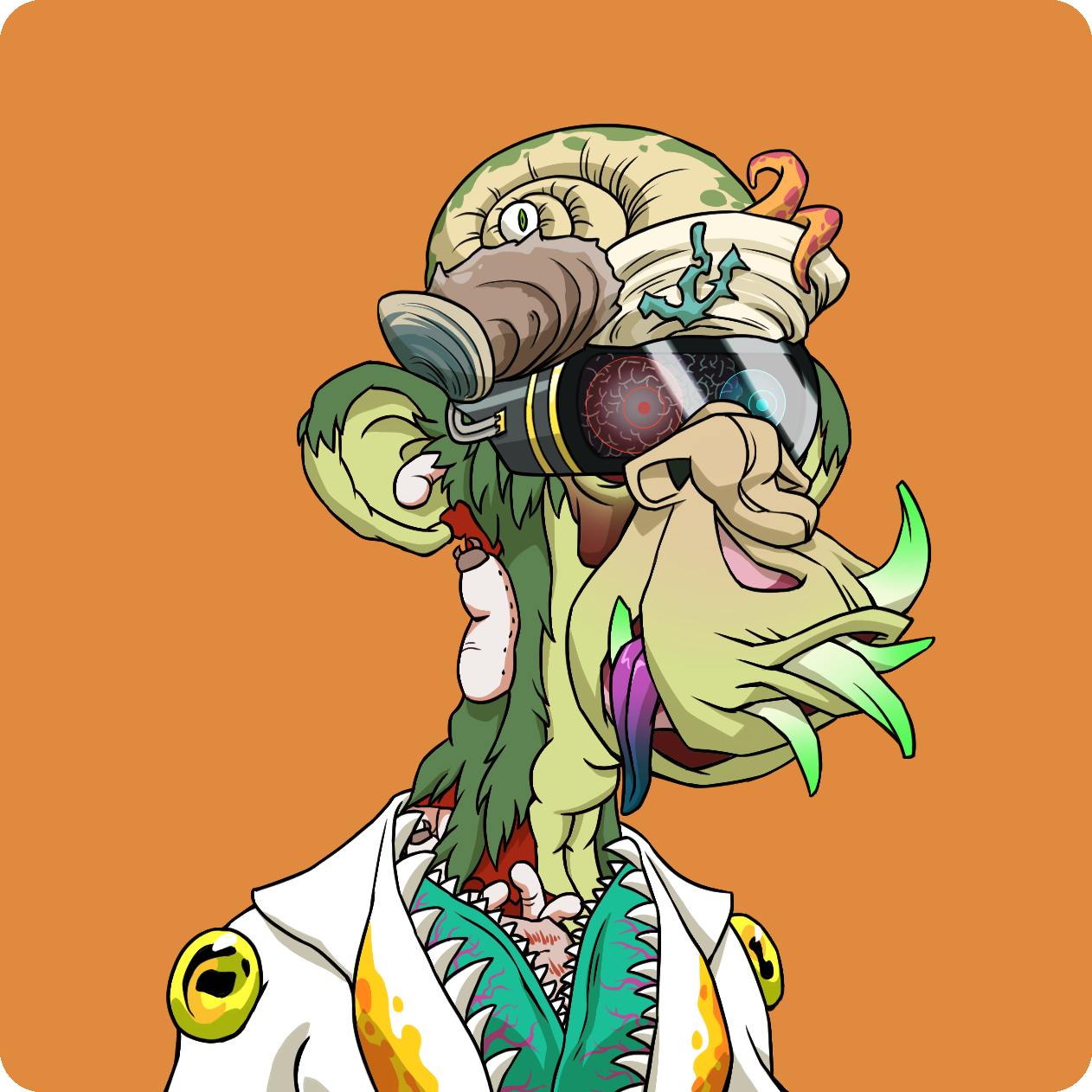 Yuga Labs - Mutant Ape Yacht Club - NFT # 5194