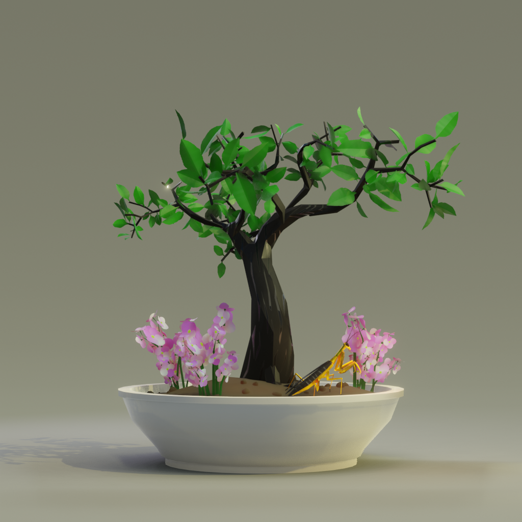 ZENFT Garden Society - Bonsai - Bonsai #8809 - NFT # 8809