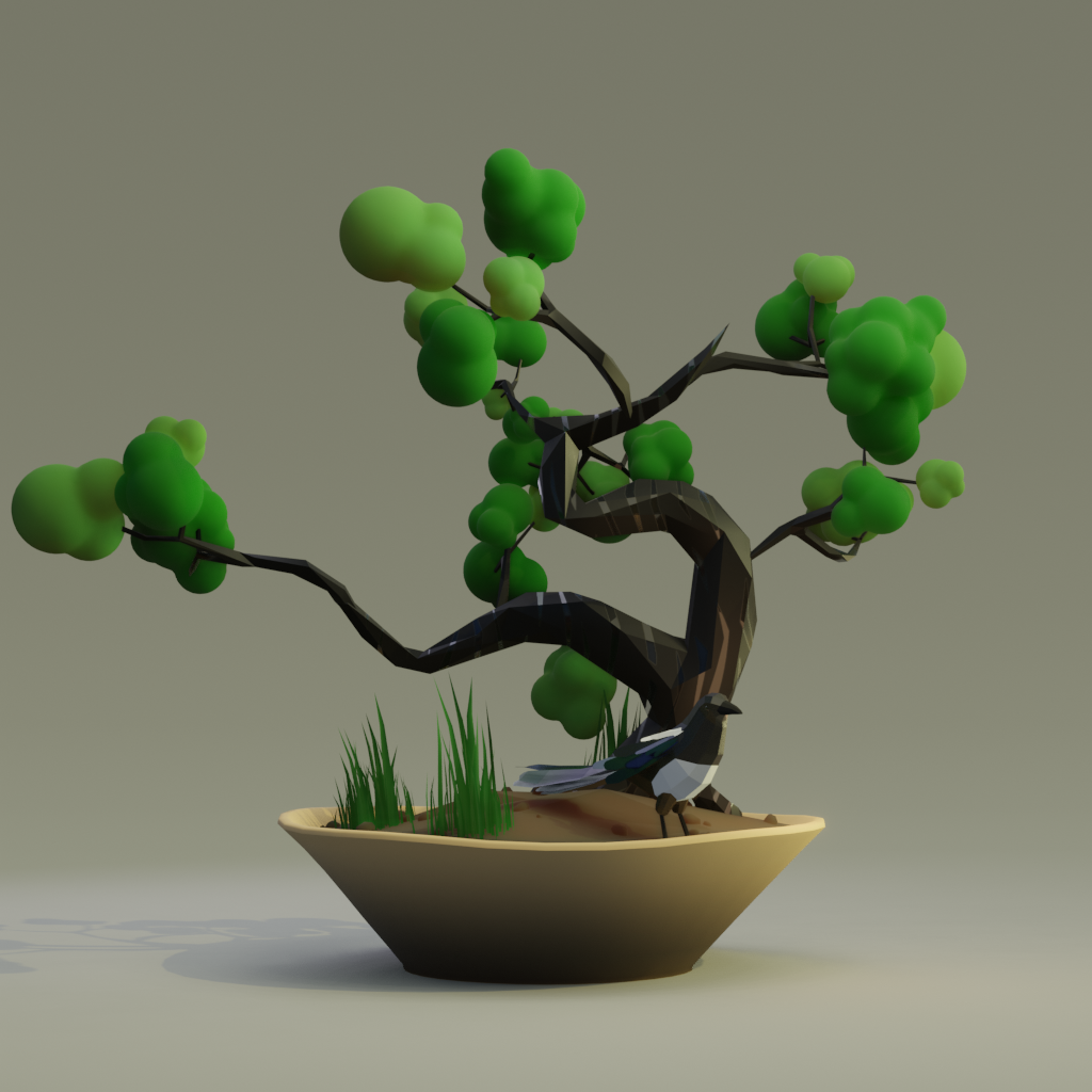 ZENFT Garden Society - Bonsai - Bonsai #136 - NFT # 136