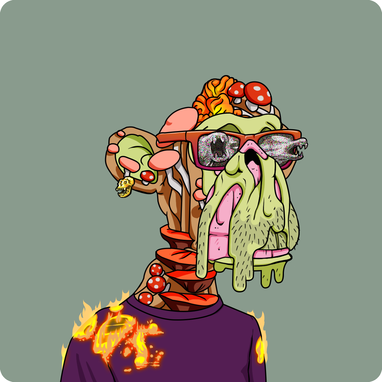 Yuga Labs - Mutant Ape Yacht Club - NFT # 28600