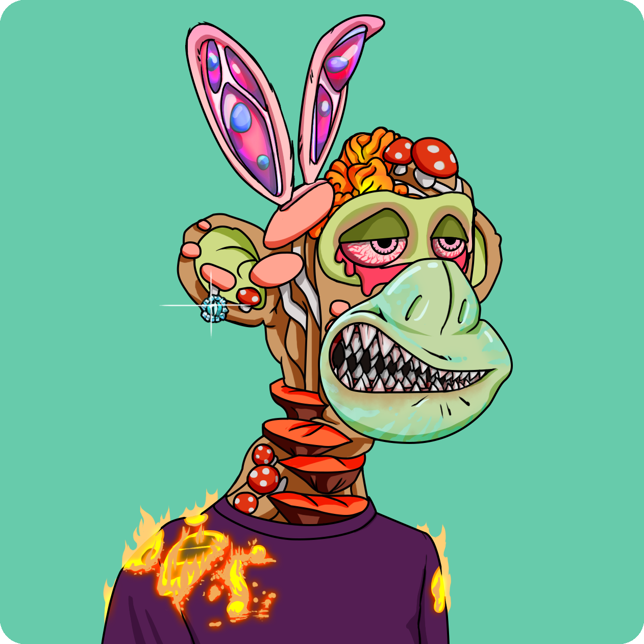 Yuga Labs - Mutant Ape Yacht Club - NFT # 267