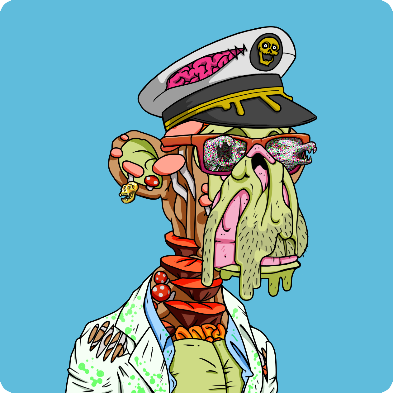 Yuga Labs - Mutant Ape Yacht Club - NFT # 3463