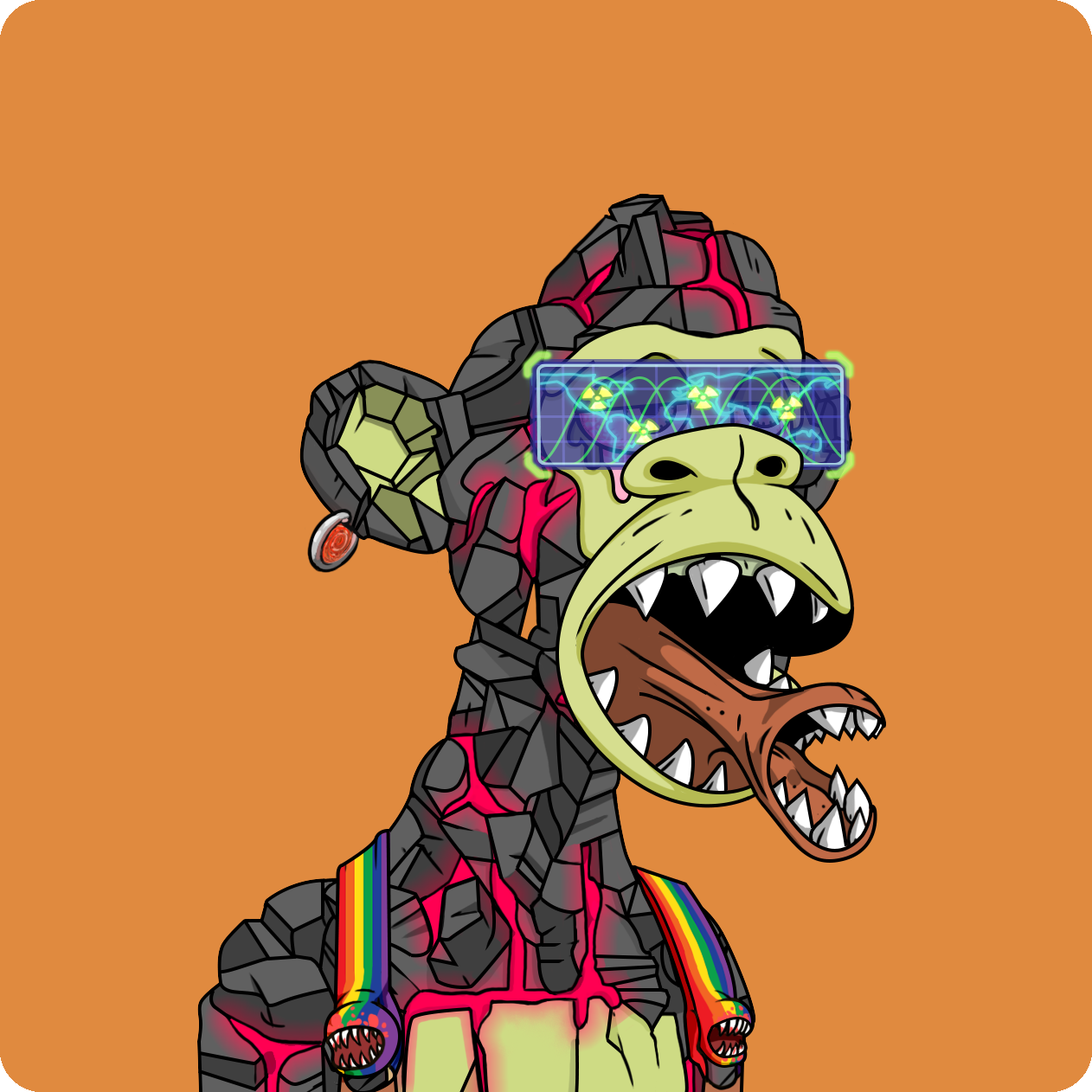 Yuga Labs - Mutant Ape Yacht Club - NFT # 1124