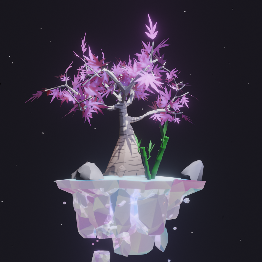 ZENFT Garden Society - Bonsai - Bonsai #8222 - NFT # 8222