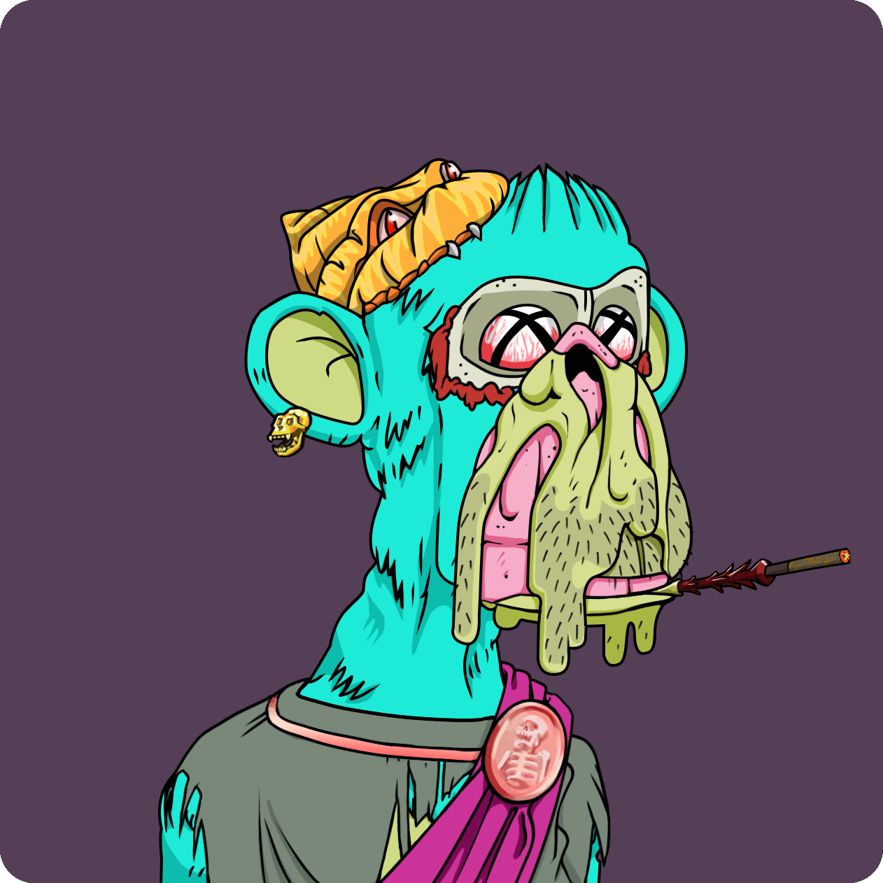 Yuga Labs - Mutant Ape Yacht Club - NFT # 27516