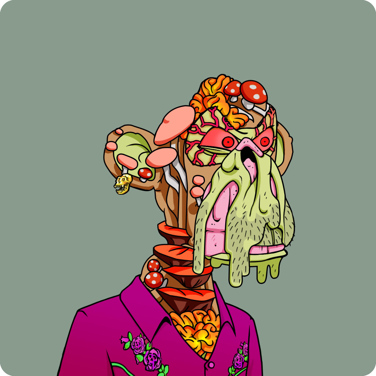 Yuga Labs - Mutant Ape Yacht Club - NFT # 22120