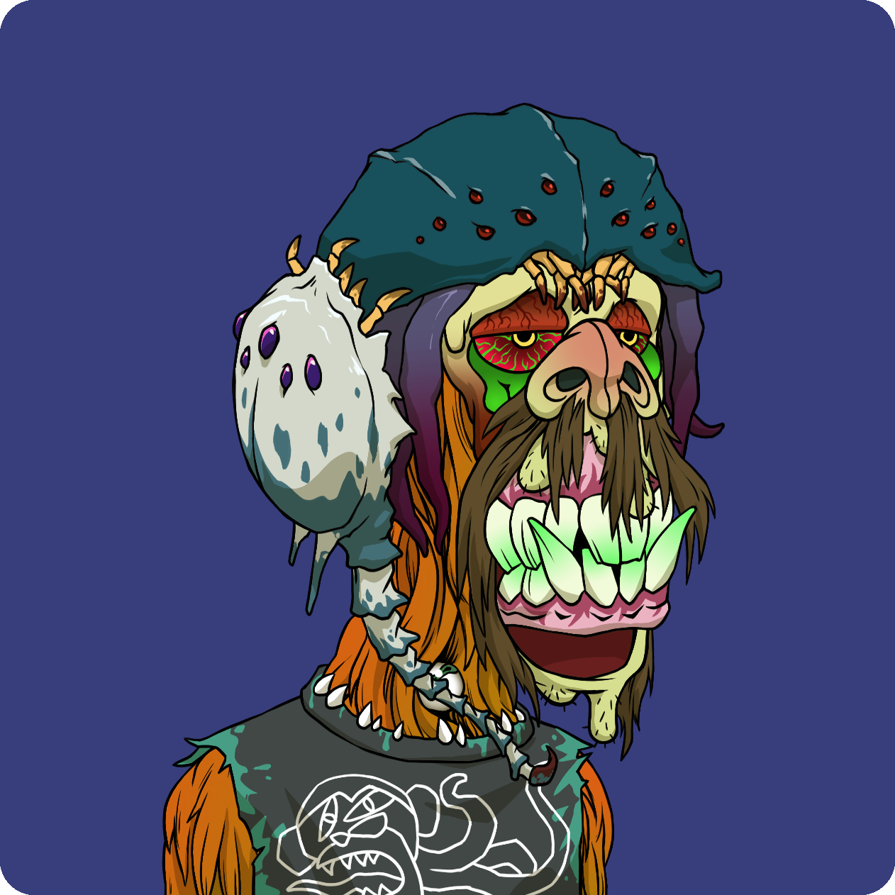 Yuga Labs - Mutant Ape Yacht Club - NFT # 2988