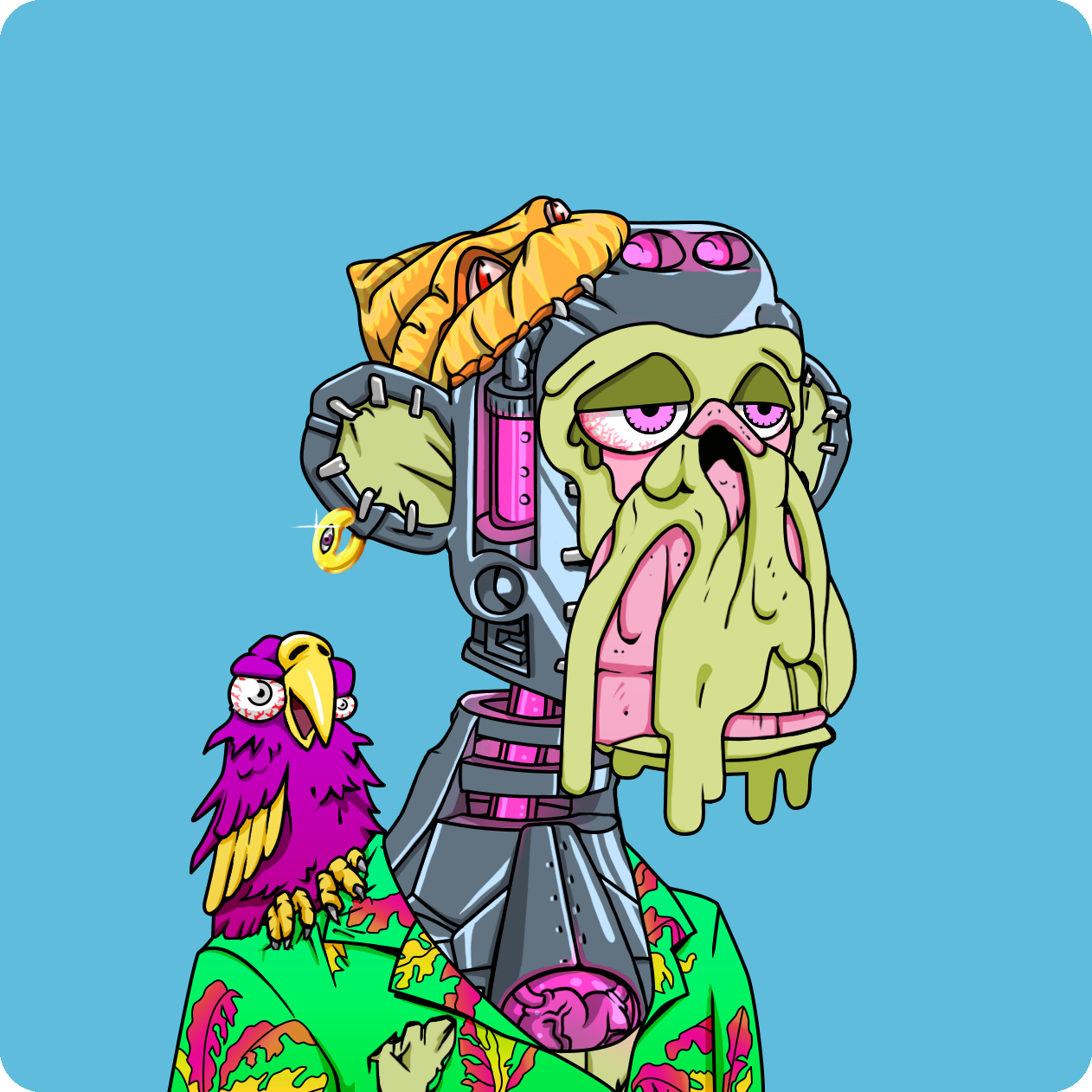 Yuga Labs - Mutant Ape Yacht Club - NFT # 12074