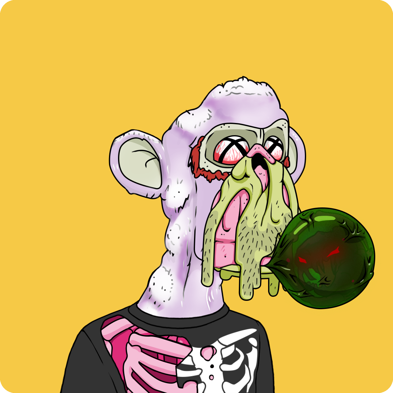 Yuga Labs - Mutant Ape Yacht Club - NFT # 14220