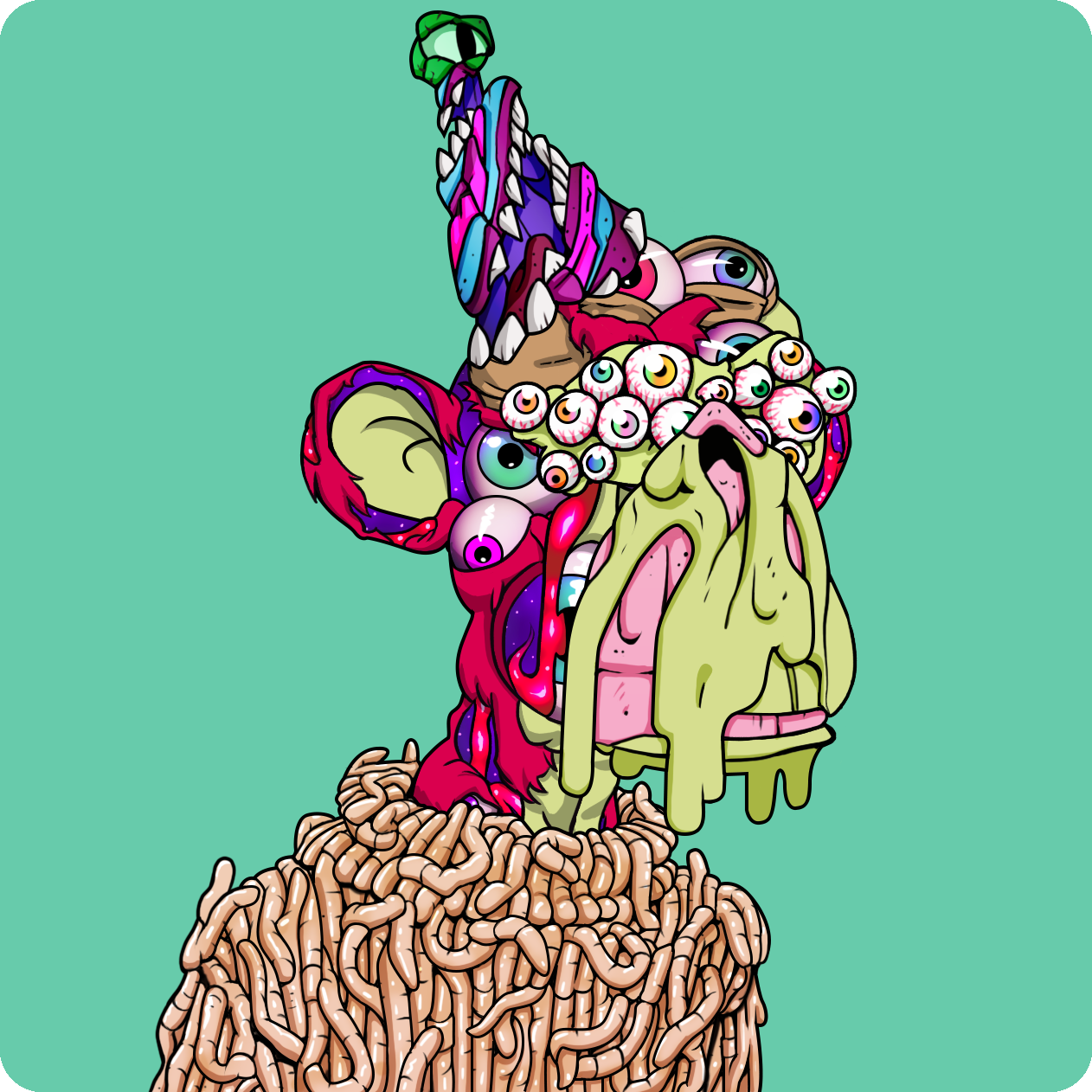 Yuga Labs - Mutant Ape Yacht Club - NFT # 22418