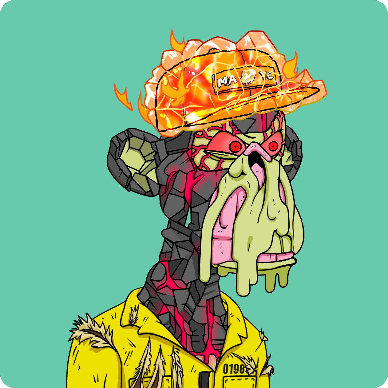 Yuga Labs - Mutant Ape Yacht Club - NFT # 4554