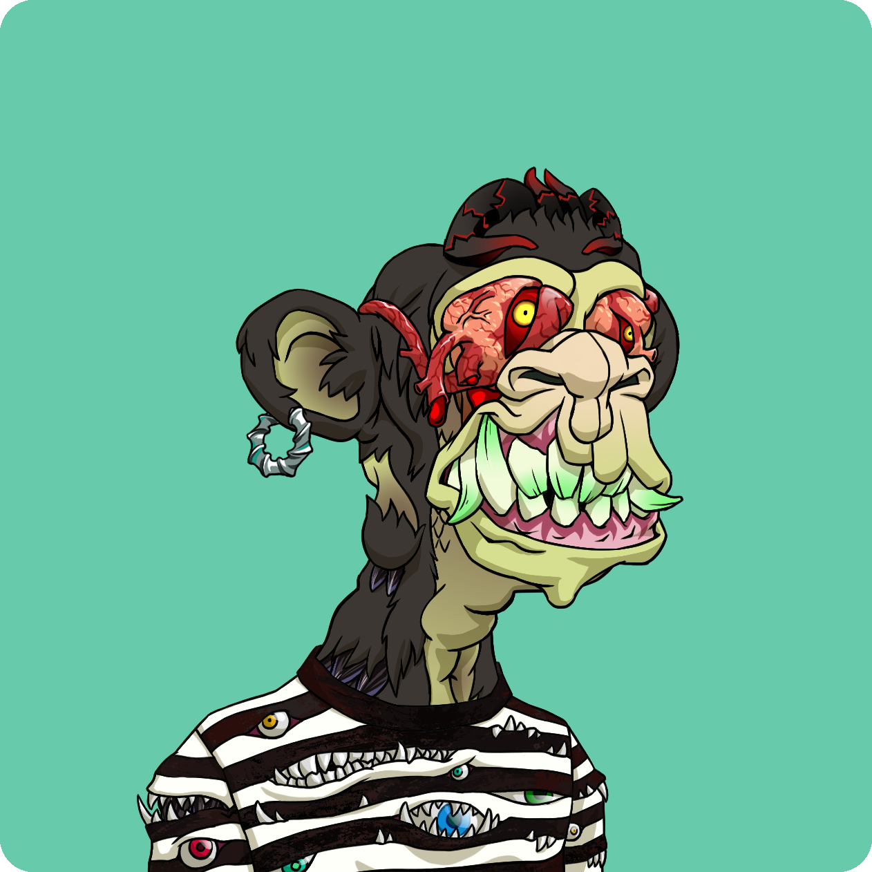 Yuga Labs - Mutant Ape Yacht Club - NFT # 8618