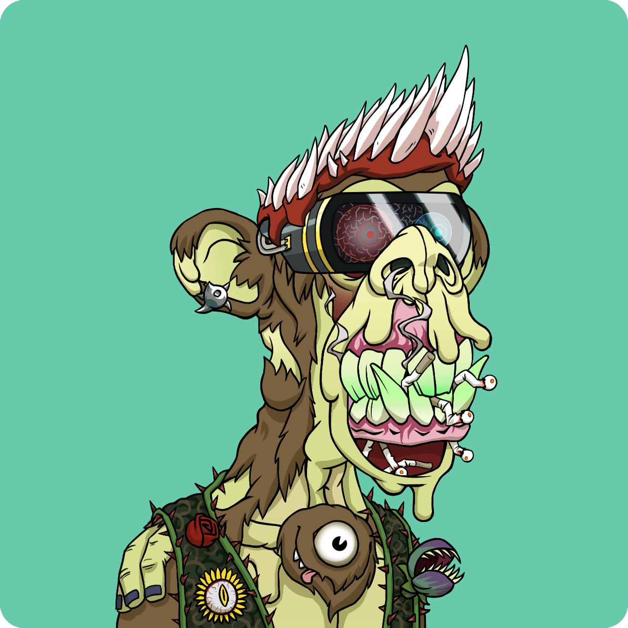 Yuga Labs - Mutant Ape Yacht Club - NFT # 927