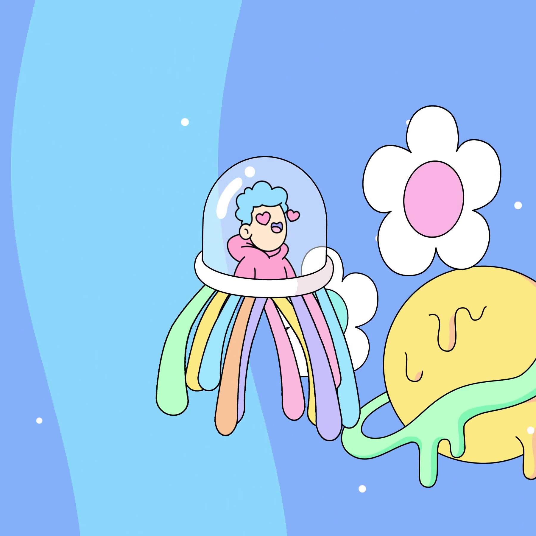 The Doodles Founders - Space Doodles - Space Doodle #9976 - NFT # 9976