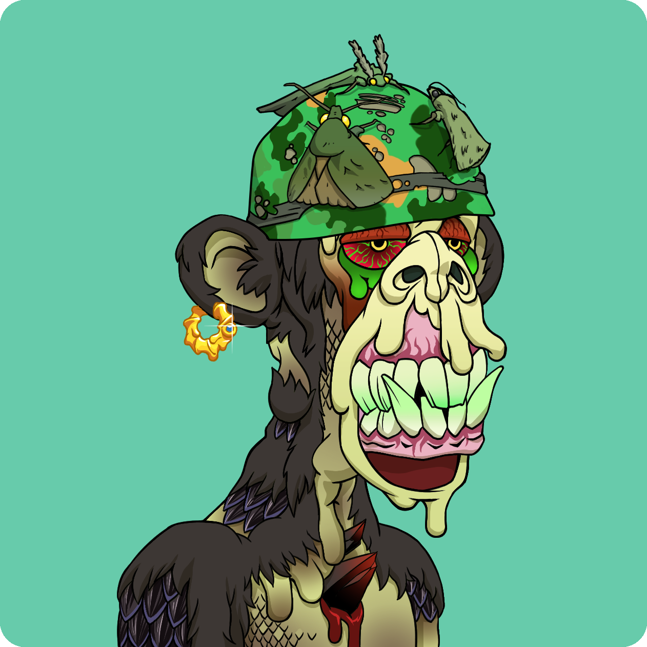 Yuga Labs - Mutant Ape Yacht Club - NFT # 318