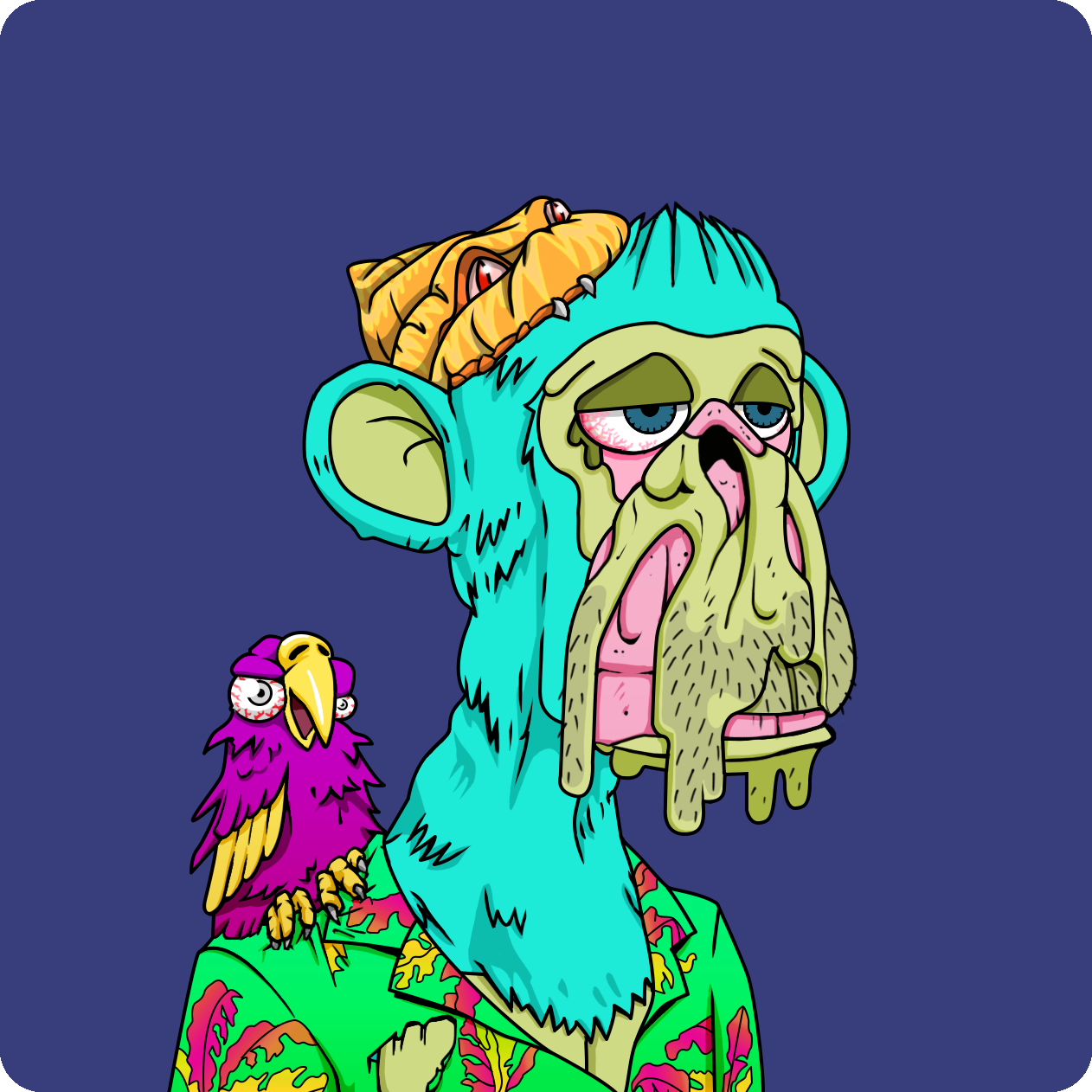 Yuga Labs - Mutant Ape Yacht Club - NFT # 1386