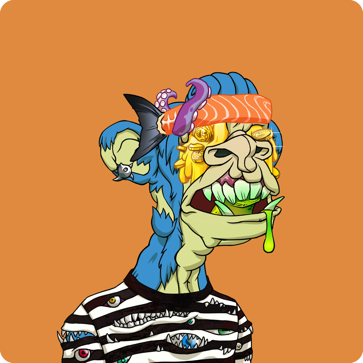 Yuga Labs - Mutant Ape Yacht Club - NFT # 19417