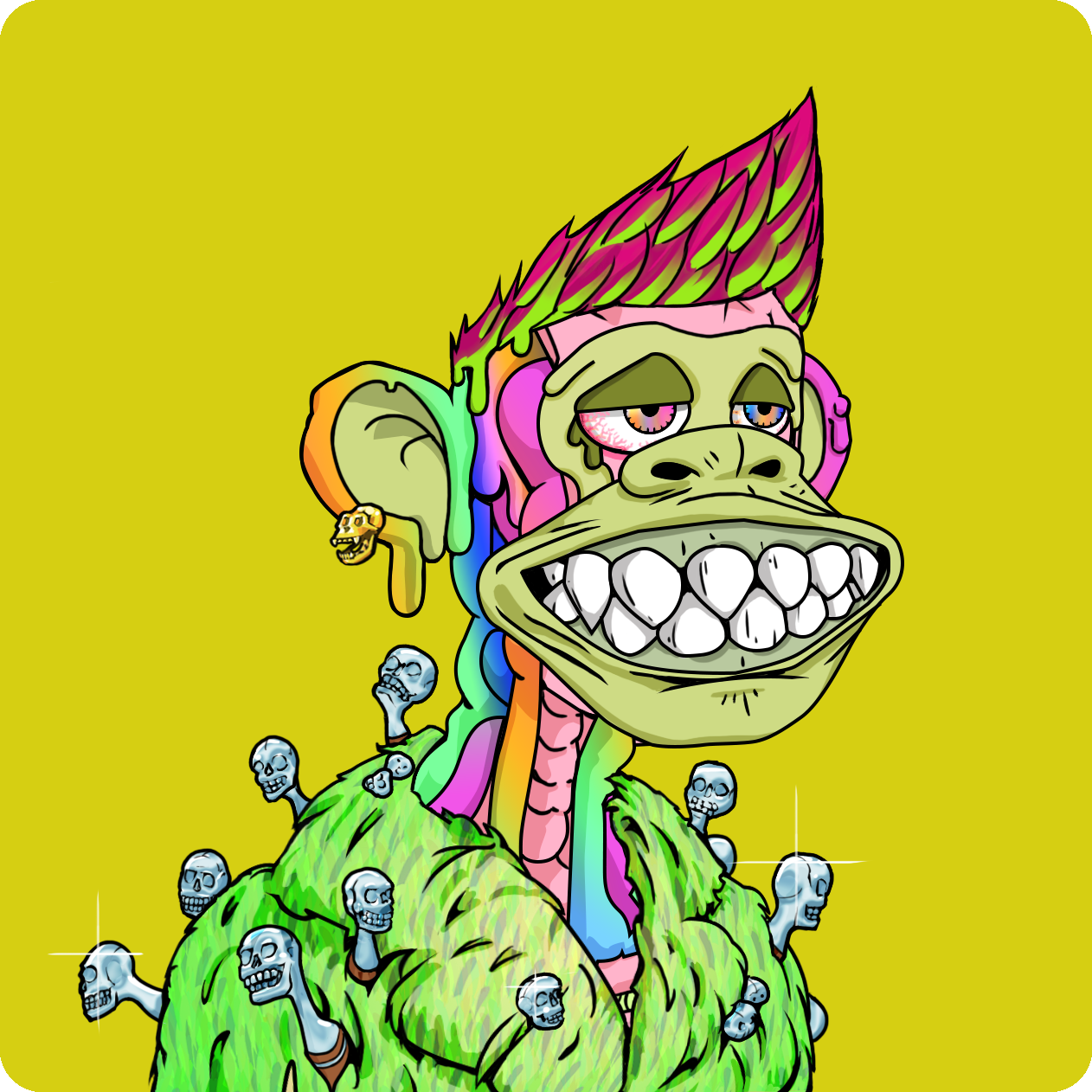 Yuga Labs - Mutant Ape Yacht Club - NFT # 26666