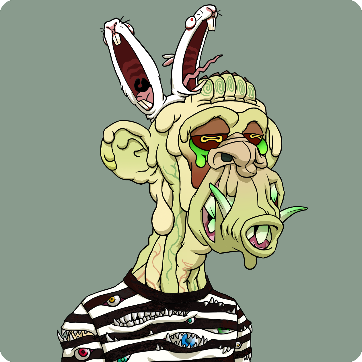 Yuga Labs - Mutant Ape Yacht Club - NFT # 2715