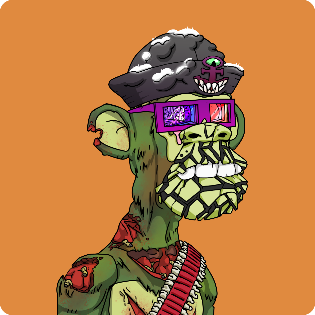 Yuga Labs - Mutant Ape Yacht Club - NFT # 2310