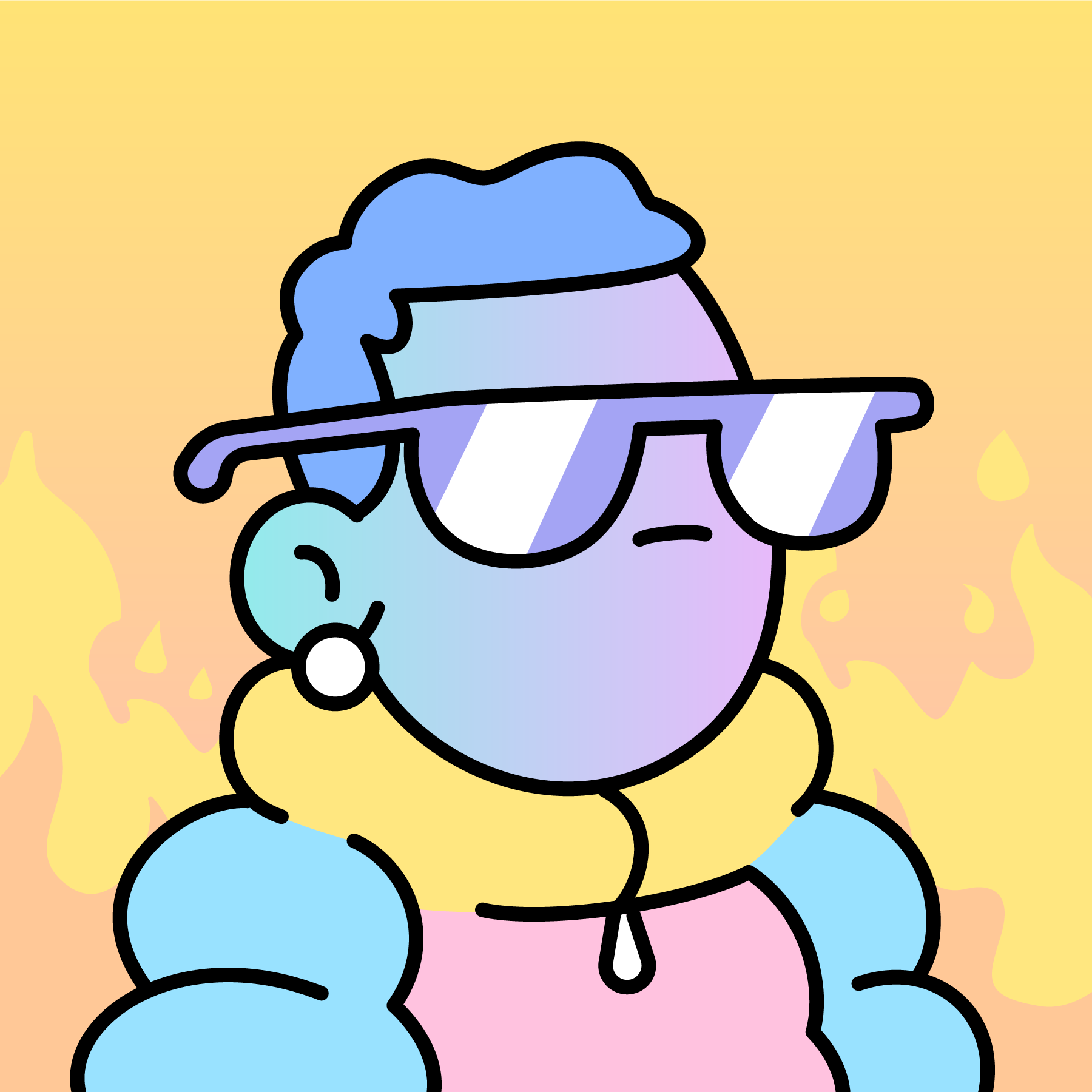 The Doodles Founders - Doodles - Doodle #7198 - NFT # 7198