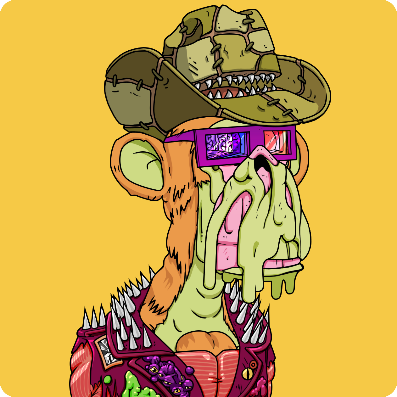 Yuga Labs - Mutant Ape Yacht Club - NFT # 4622