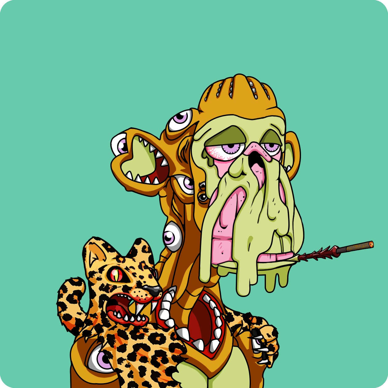 Yuga Labs - Mutant Ape Yacht Club - NFT # 5845