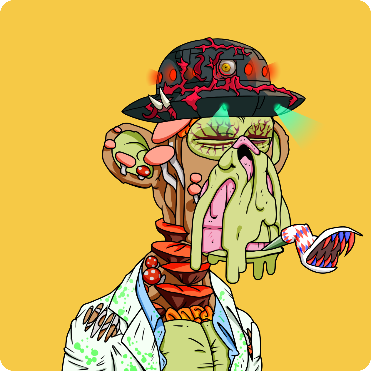 Yuga Labs - Mutant Ape Yacht Club - NFT # 18182