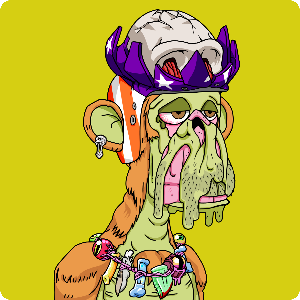 Yuga Labs - Mutant Ape Yacht Club - NFT # 21608