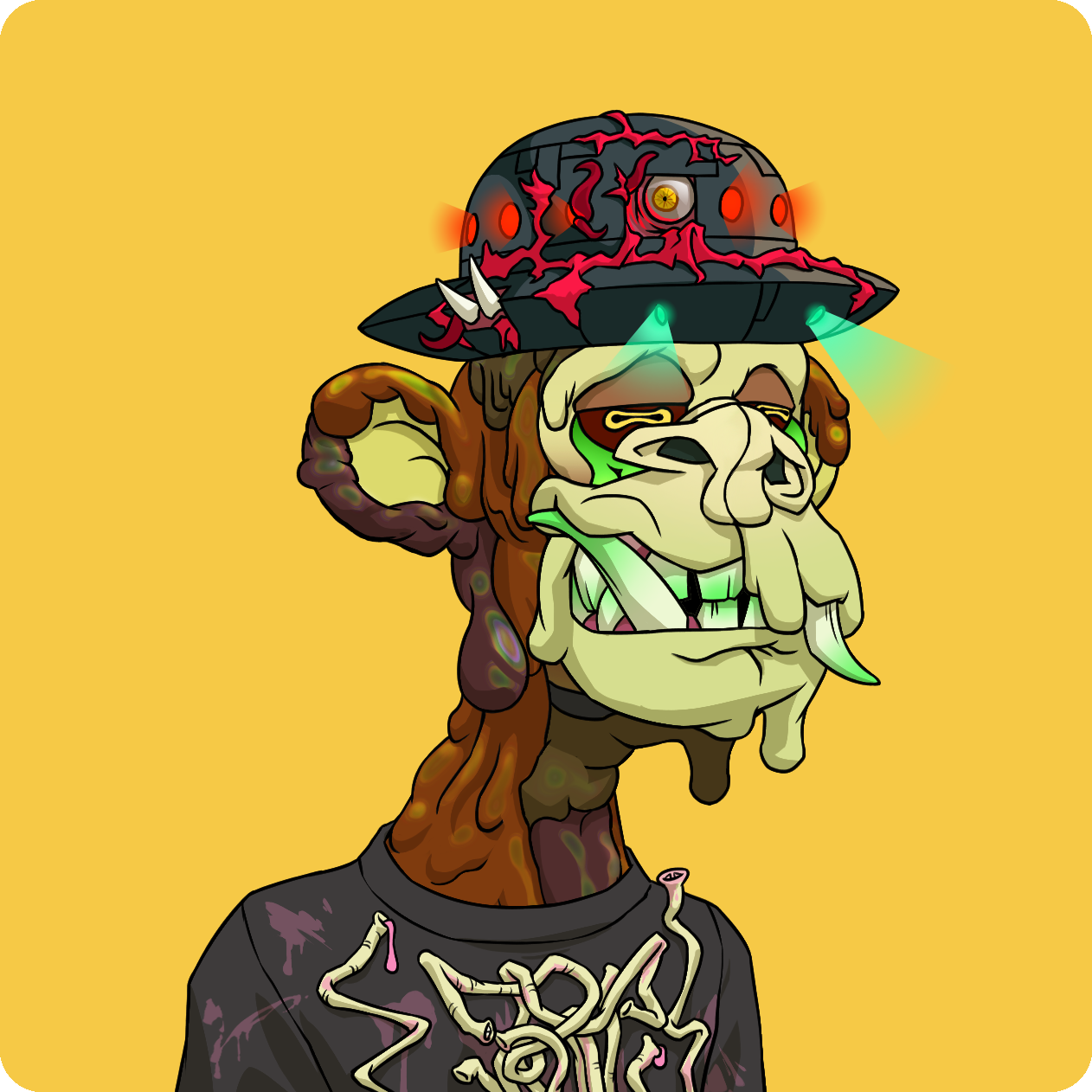 Yuga Labs - Mutant Ape Yacht Club - NFT # 8280