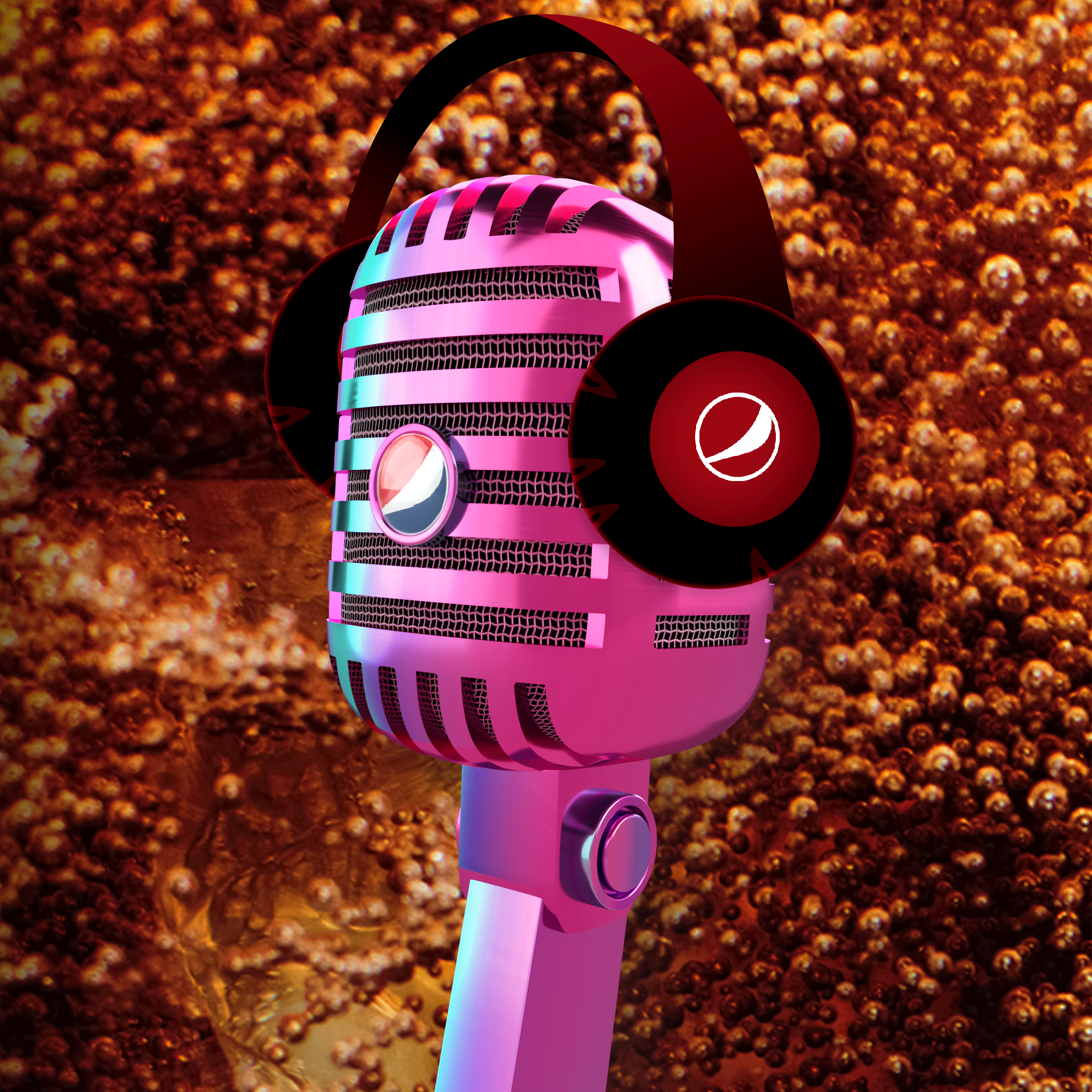 PepsiCo. - Pepsi Mic Drop - Pepsi Mic Drop #1036 - NFT # 1036