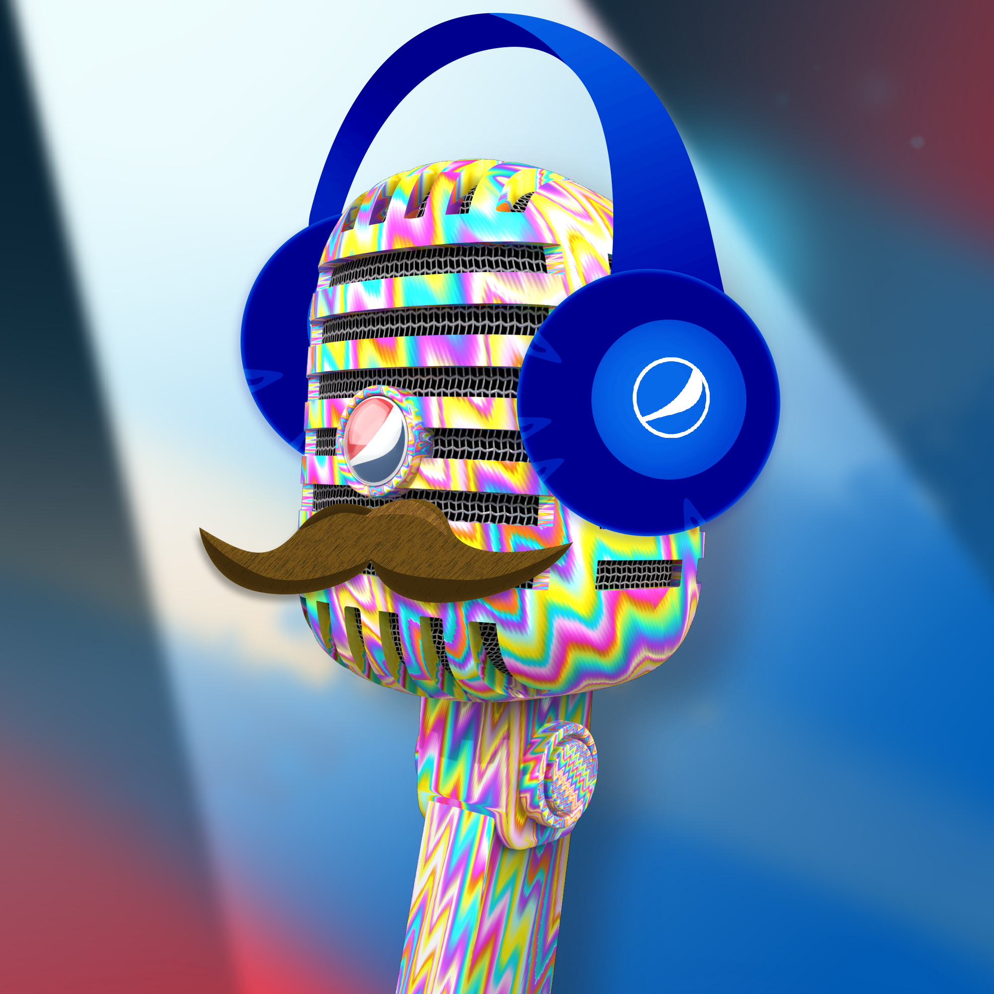 PepsiCo. - Pepsi Mic Drop - Pepsi Mic Drop #1043 - NFT # 1043