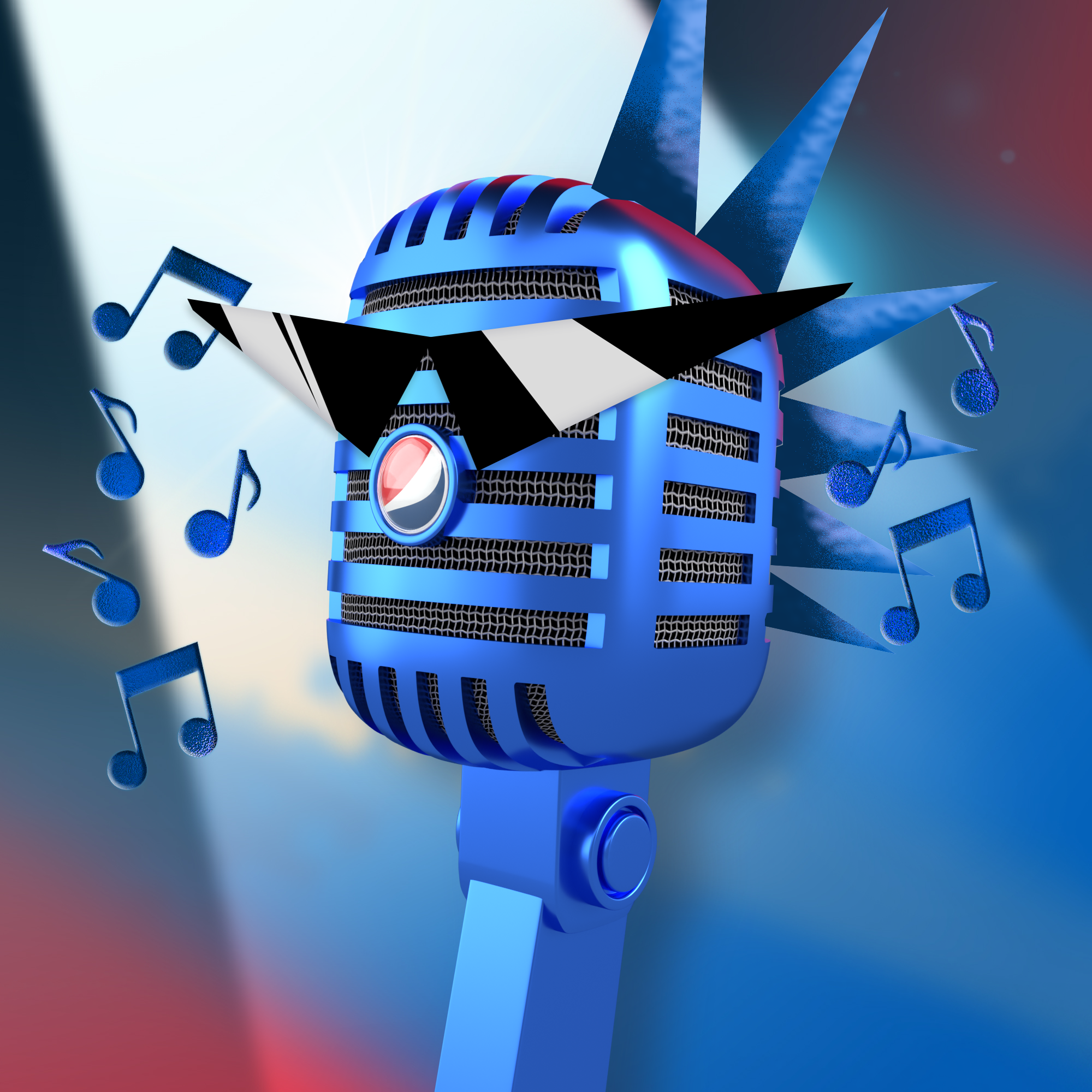 PepsiCo. - Pepsi Mic Drop - Pepsi Mic Drop #1045 - NFT # 1045