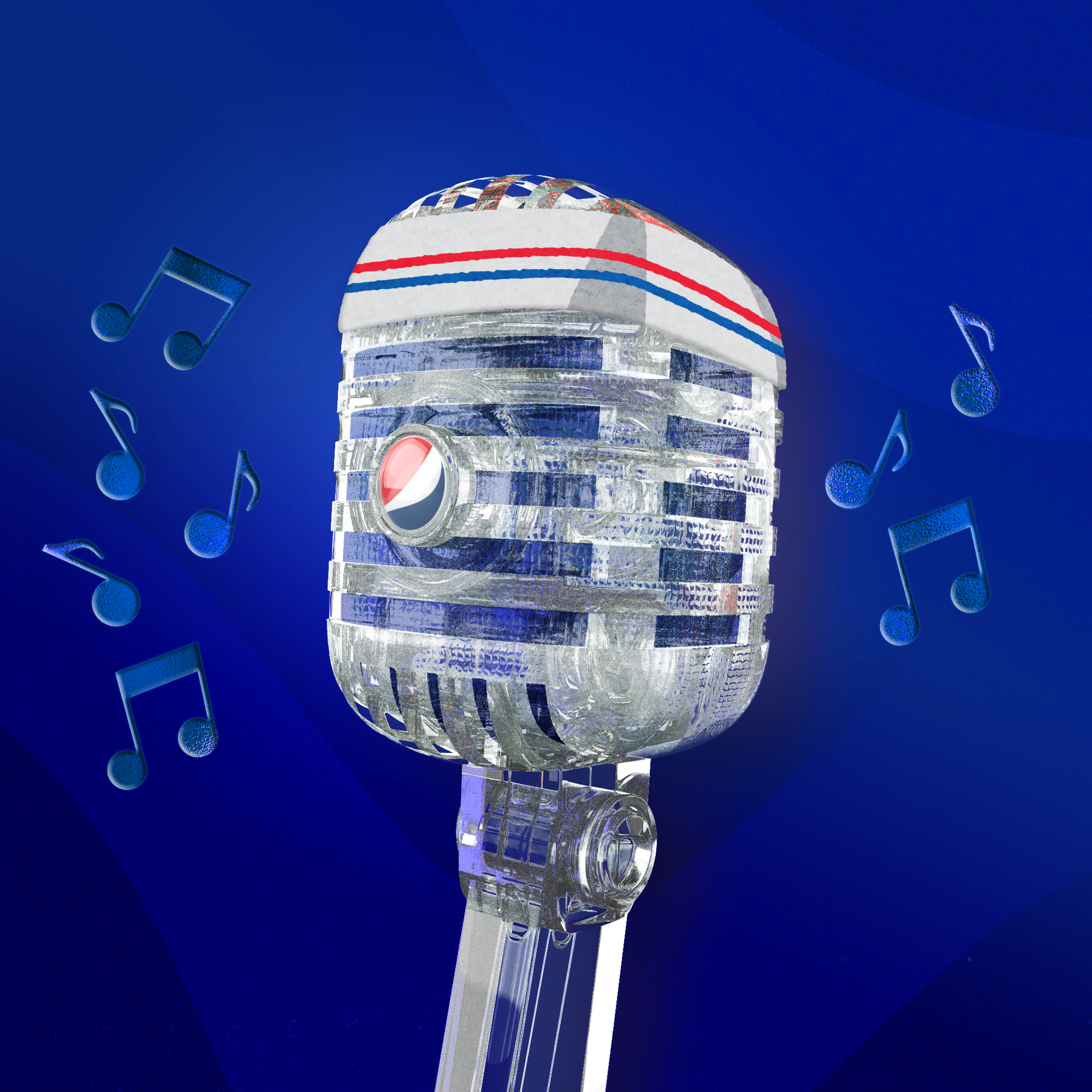 PepsiCo. - Pepsi Mic Drop - Pepsi Mic Drop #1051 - NFT # 1051