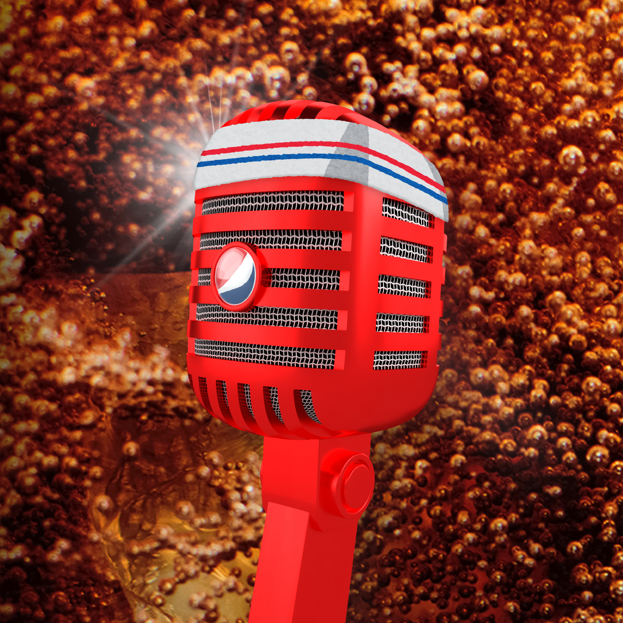 PepsiCo. - Pepsi Mic Drop - Pepsi Mic Drop #1055 - NFT # 1055