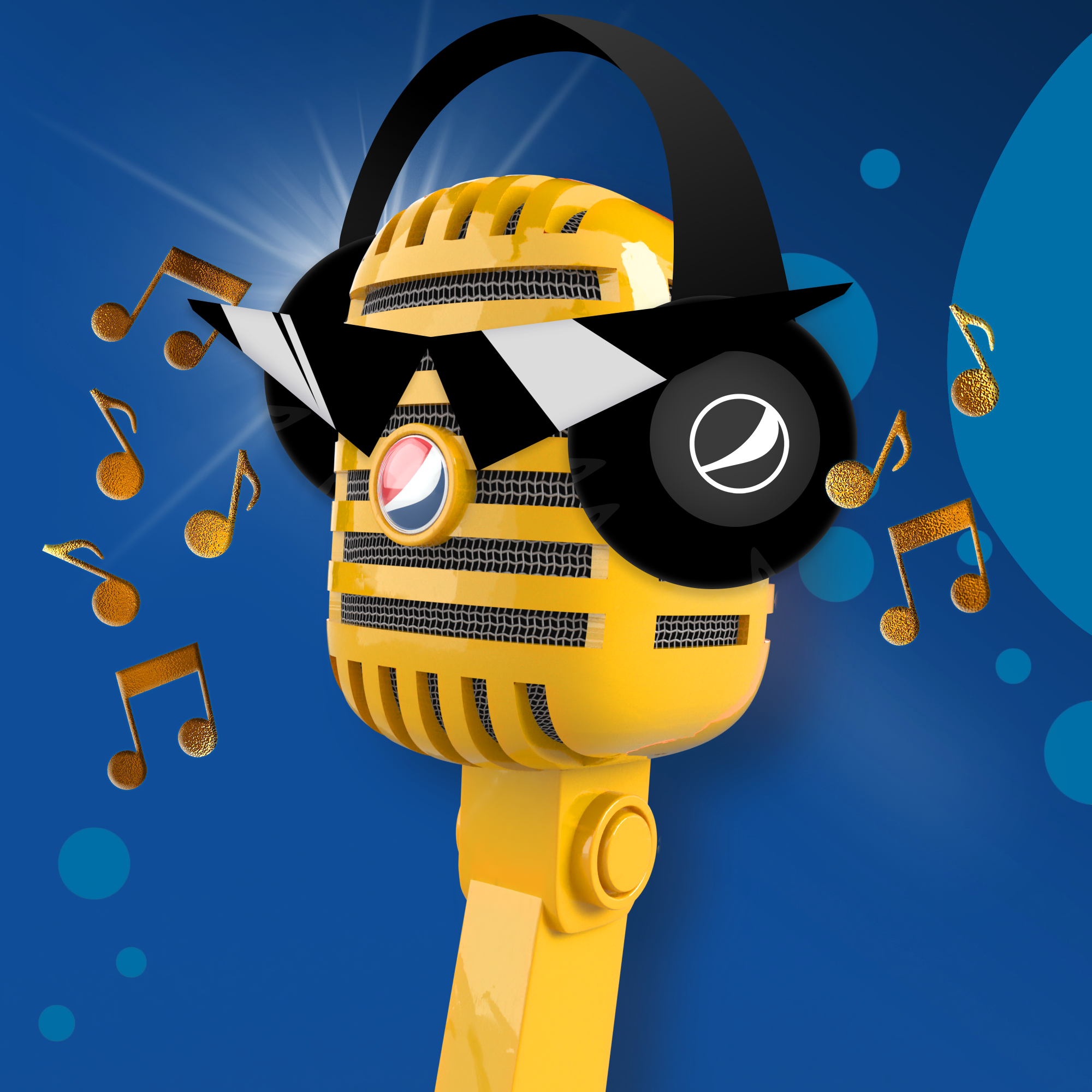 PepsiCo. - Pepsi Mic Drop - Pepsi Mic Drop #1057 - NFT # 1057