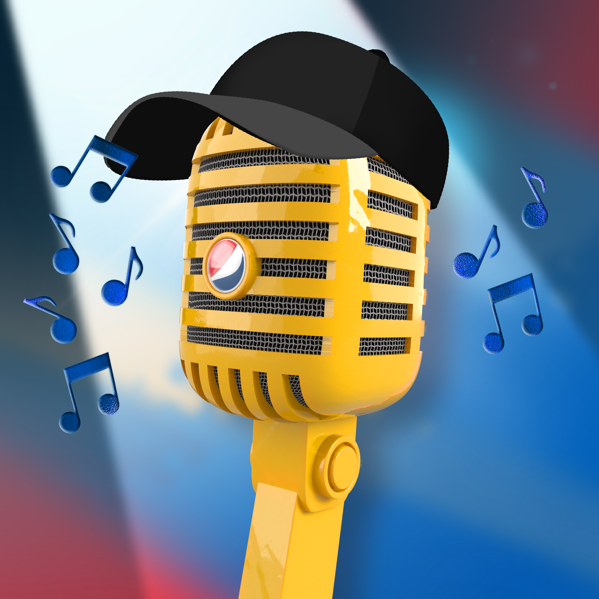 PepsiCo. - Pepsi Mic Drop - Pepsi Mic Drop #1068 - NFT # 1068