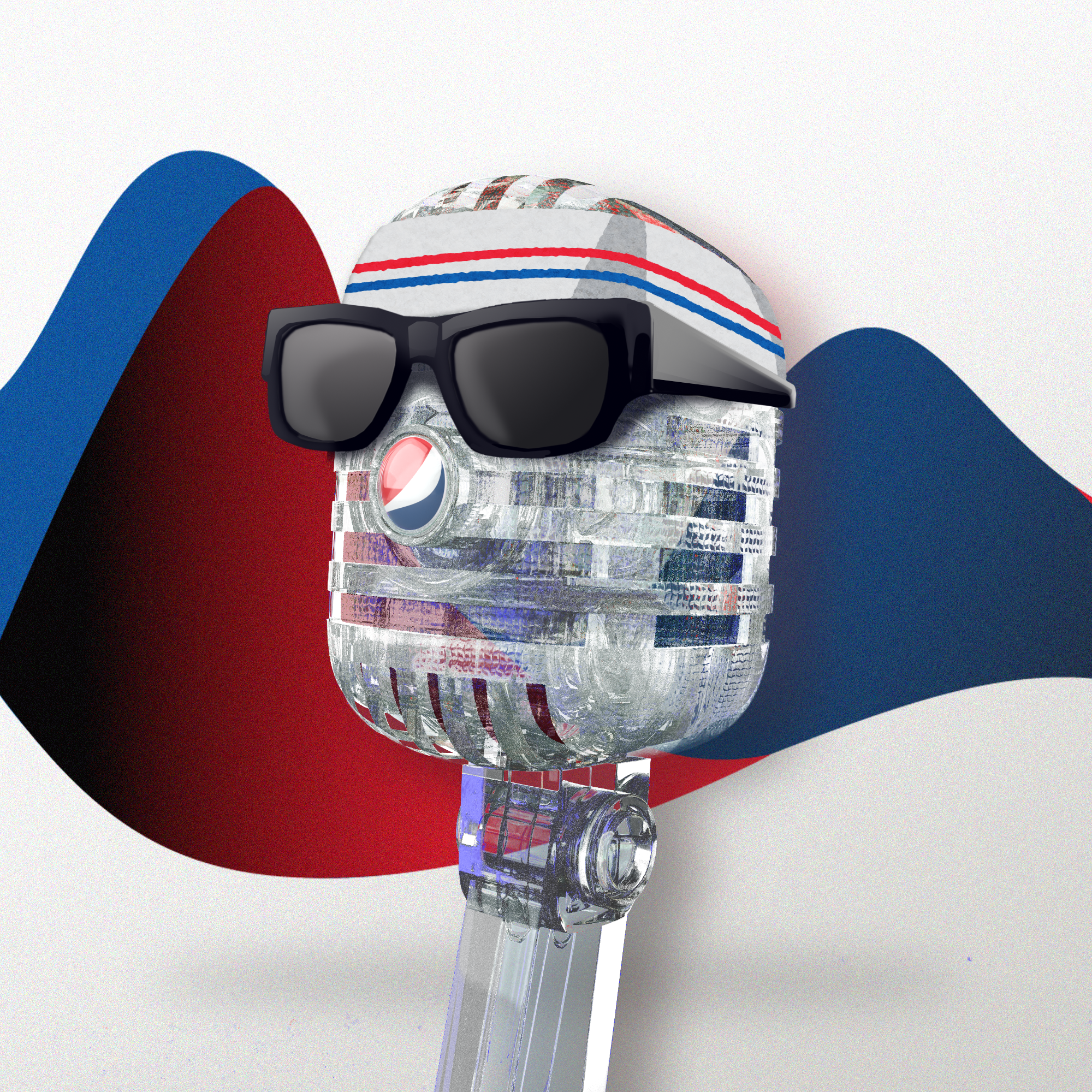 PepsiCo. - Pepsi Mic Drop - Pepsi Mic Drop #1069 - NFT # 1069