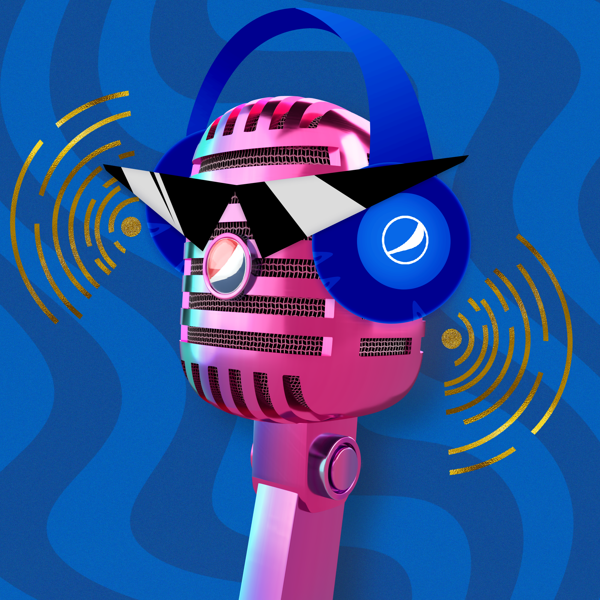 PepsiCo. - Pepsi Mic Drop - Pepsi Mic Drop #1080 - NFT # 1080