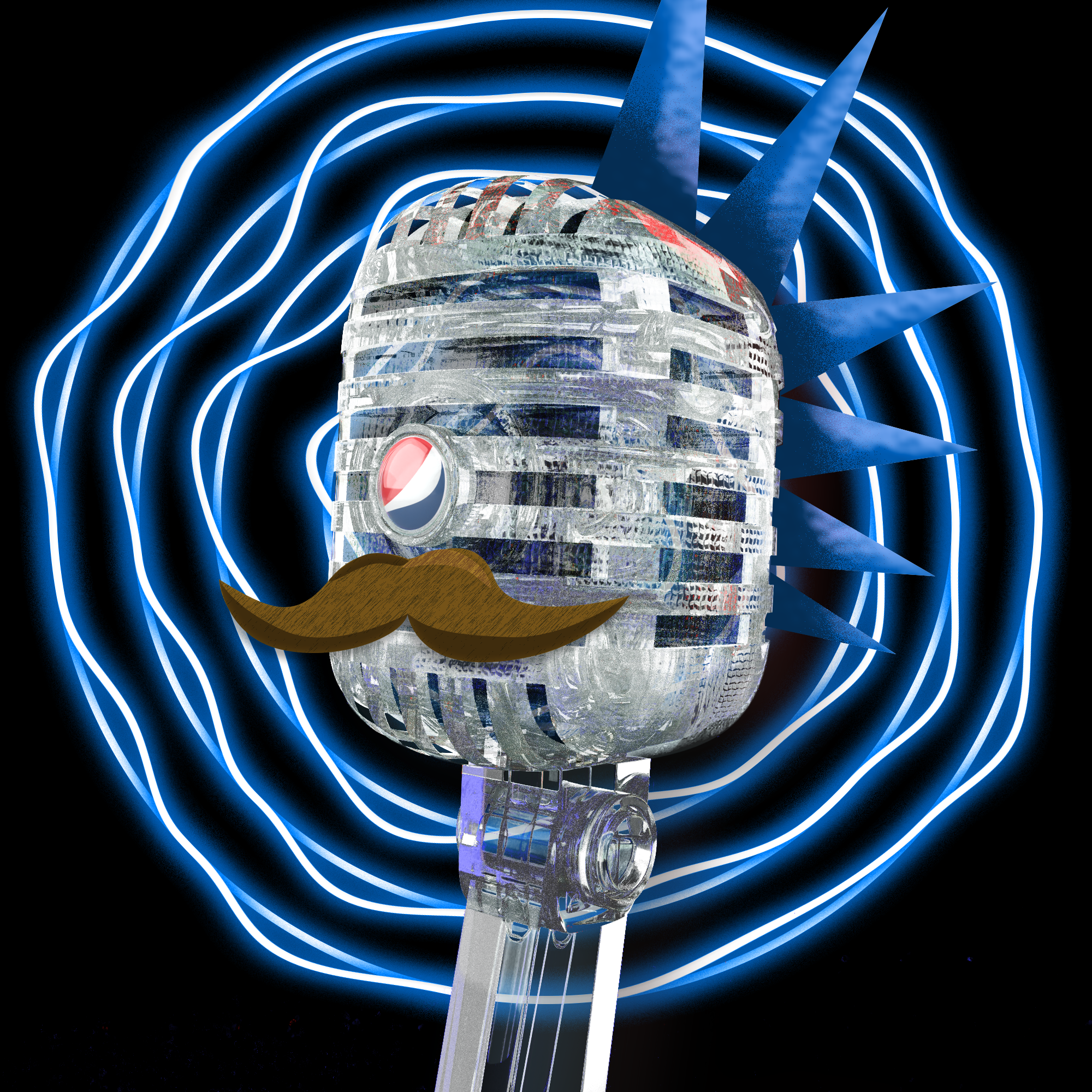 PepsiCo. - Pepsi Mic Drop - Pepsi Mic Drop #1081 - NFT # 1081