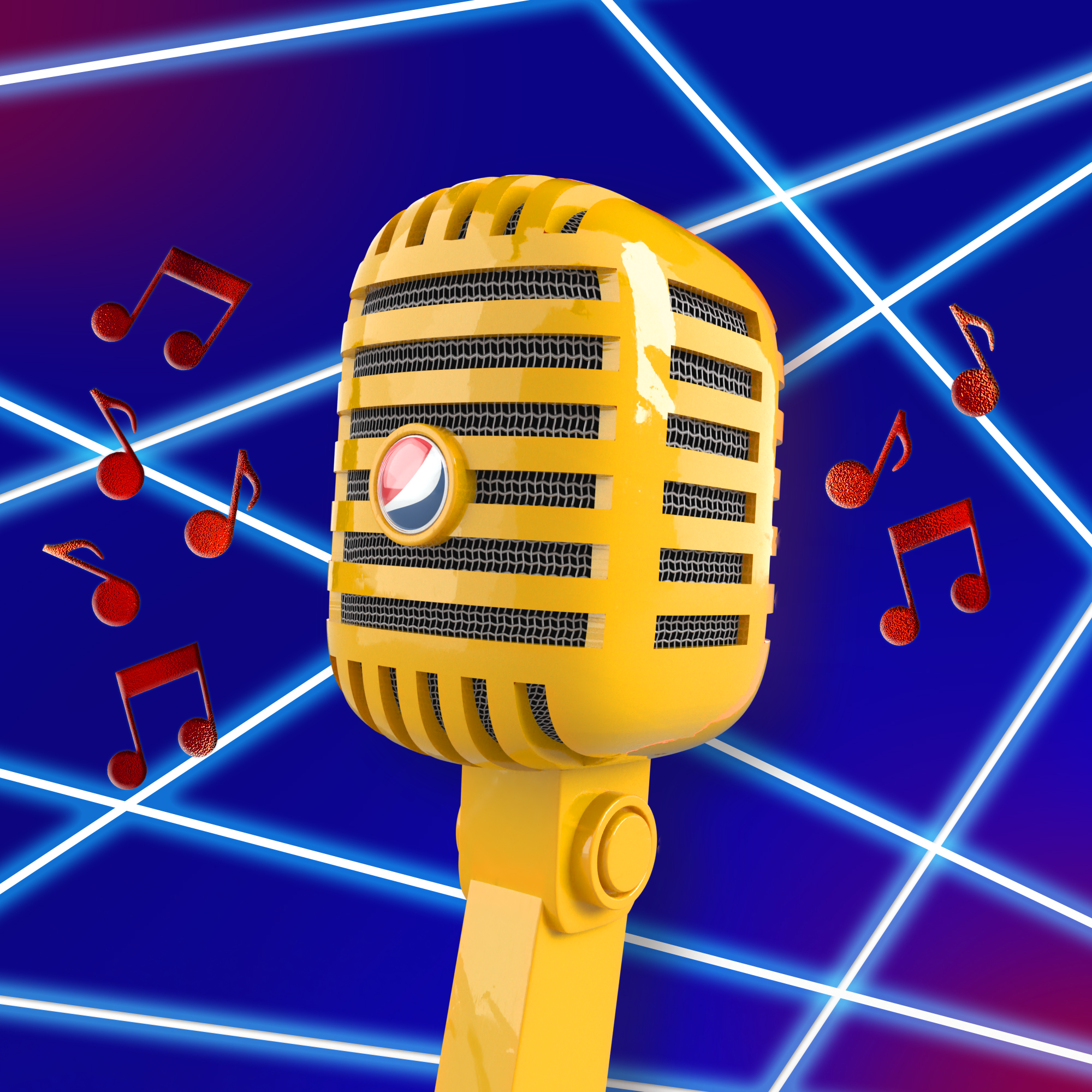 PepsiCo. - Pepsi Mic Drop - Pepsi Mic Drop #1091 - NFT # 1091