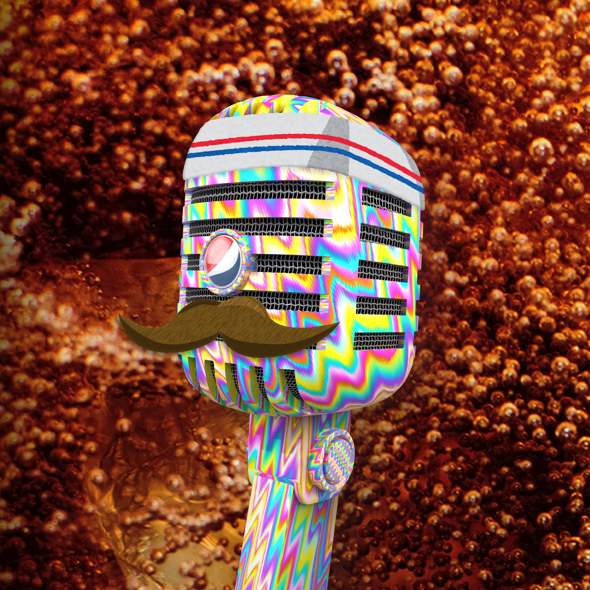 PepsiCo. - Pepsi Mic Drop - Pepsi Mic Drop #1092 - NFT # 1092