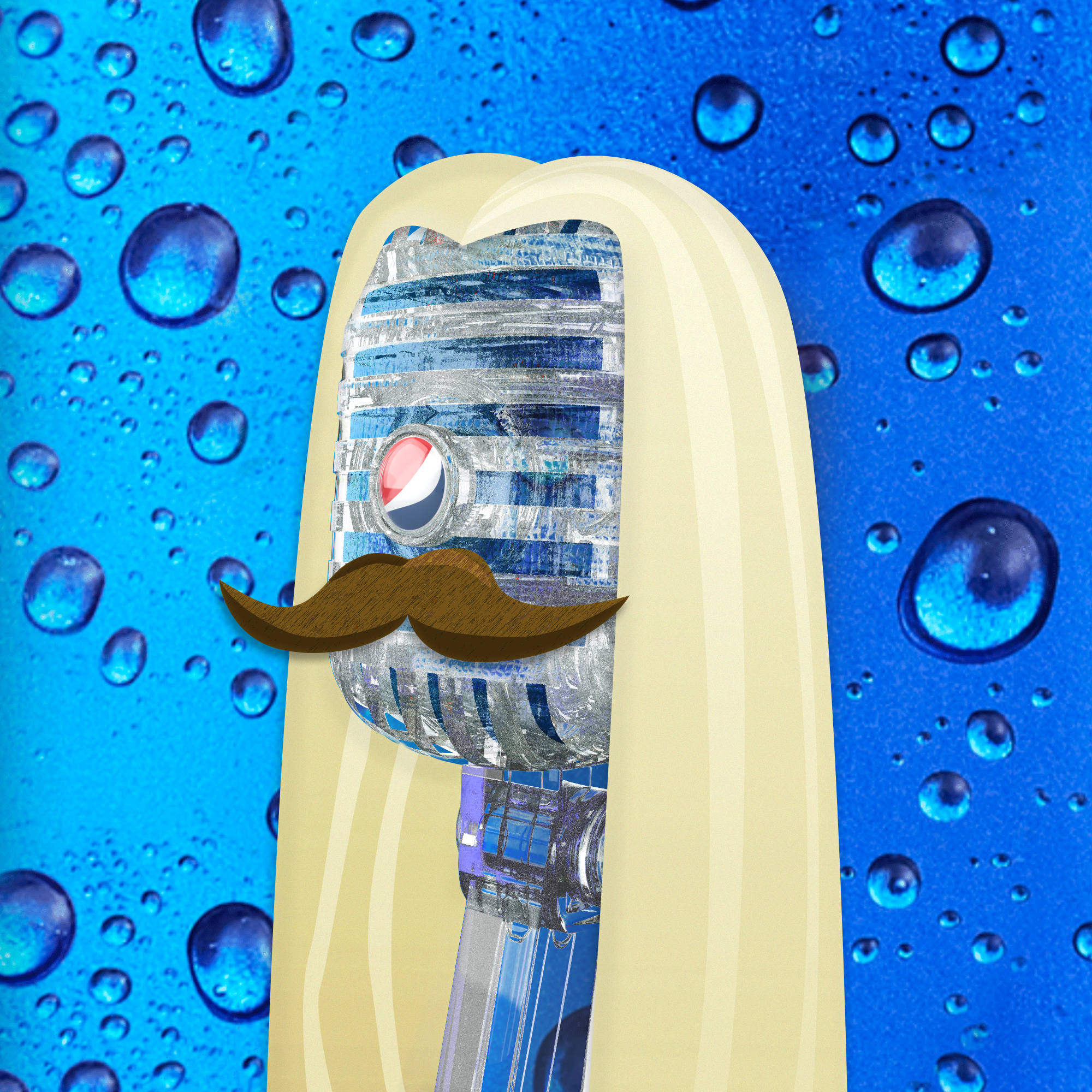 PepsiCo. - Pepsi Mic Drop - Pepsi Mic Drop #1093 - NFT # 1093