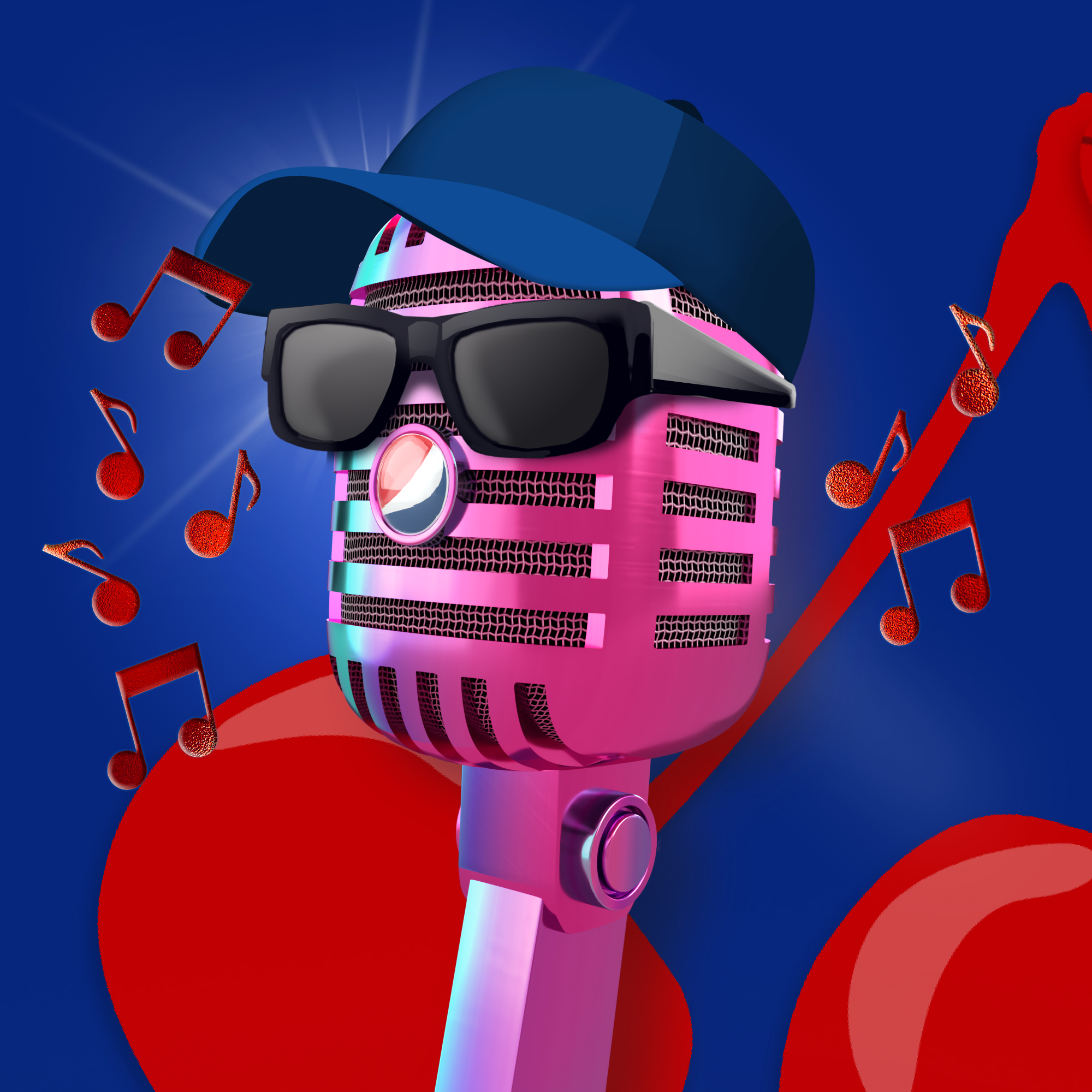 PepsiCo. - Pepsi Mic Drop - Pepsi Mic Drop #1097 - NFT # 1097