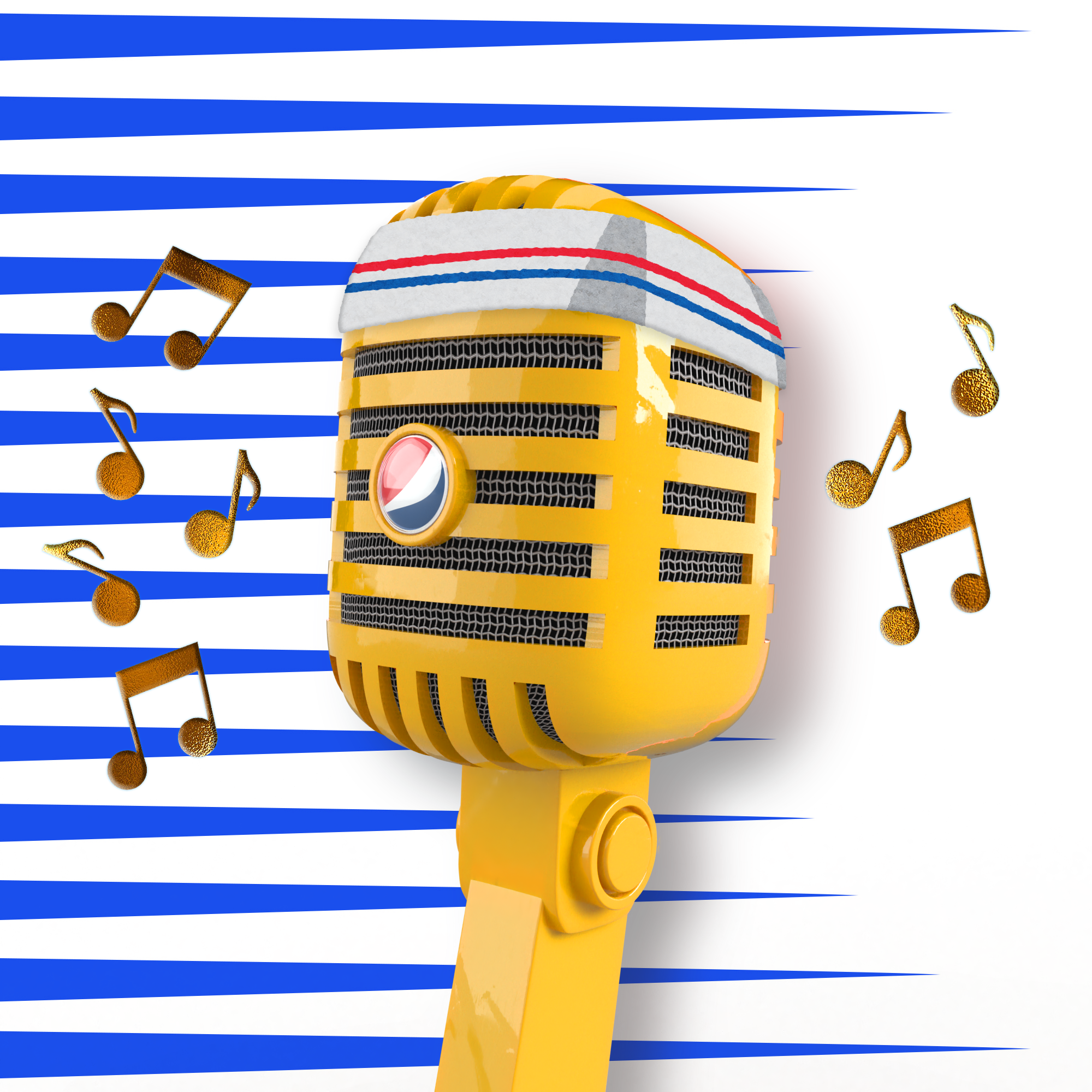 PepsiCo. - Pepsi Mic Drop - Pepsi Mic Drop #1105 - NFT # 1105