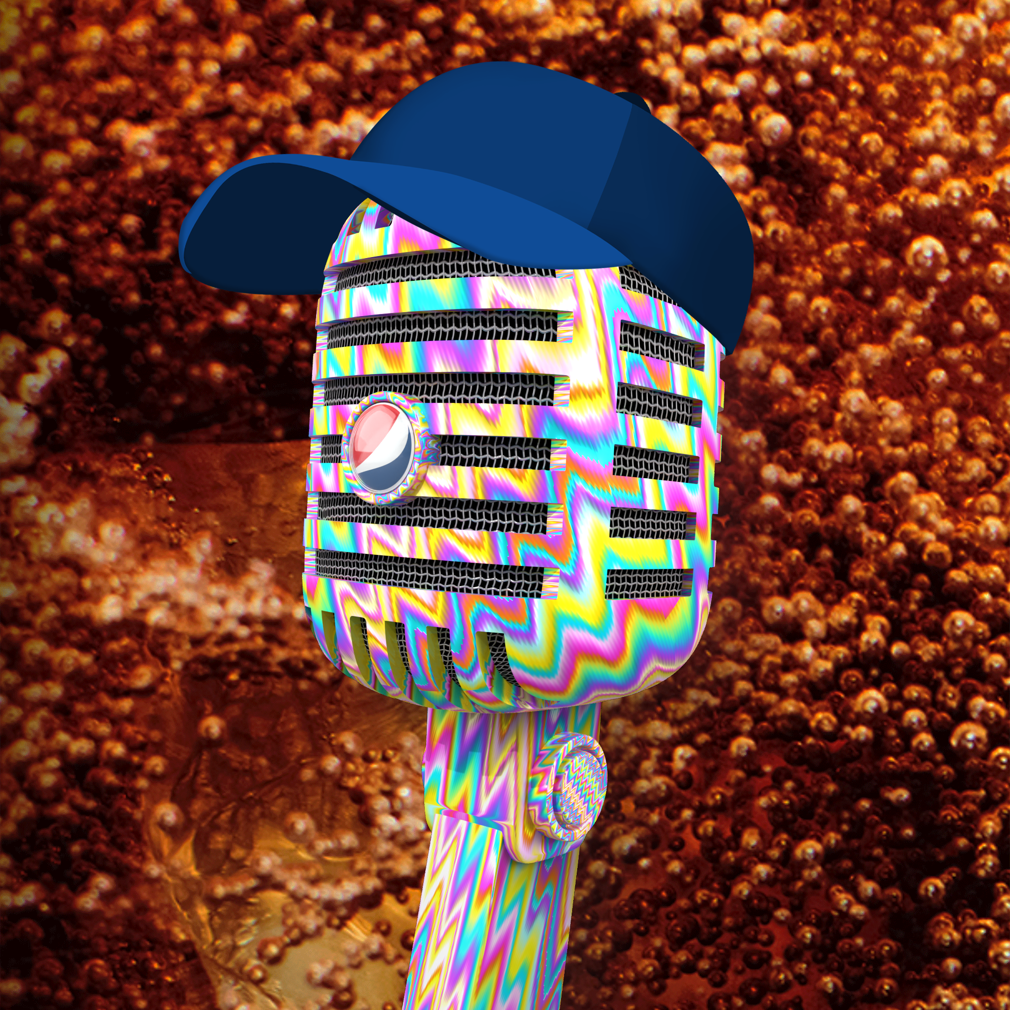 PepsiCo. - Pepsi Mic Drop - Pepsi Mic Drop #1110 - NFT # 1110