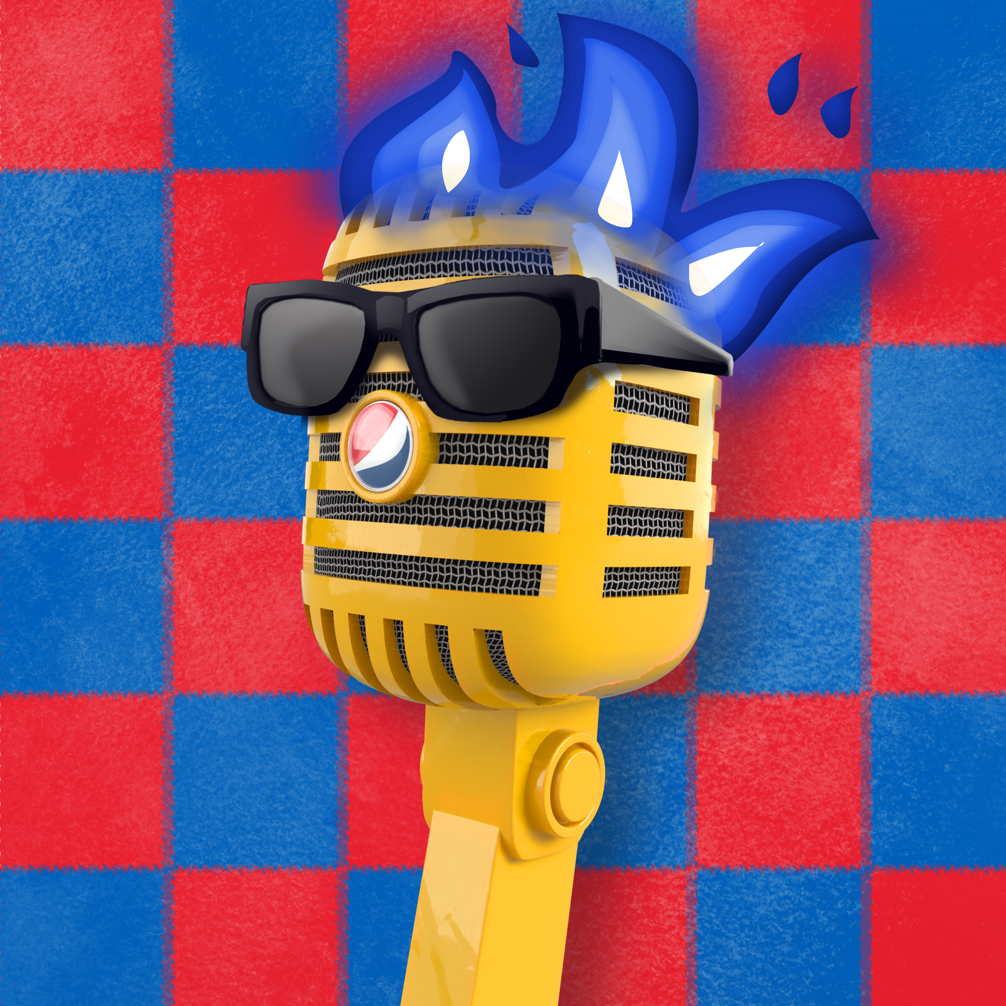 PepsiCo. - Pepsi Mic Drop - Pepsi Mic Drop #1132 - NFT # 1132