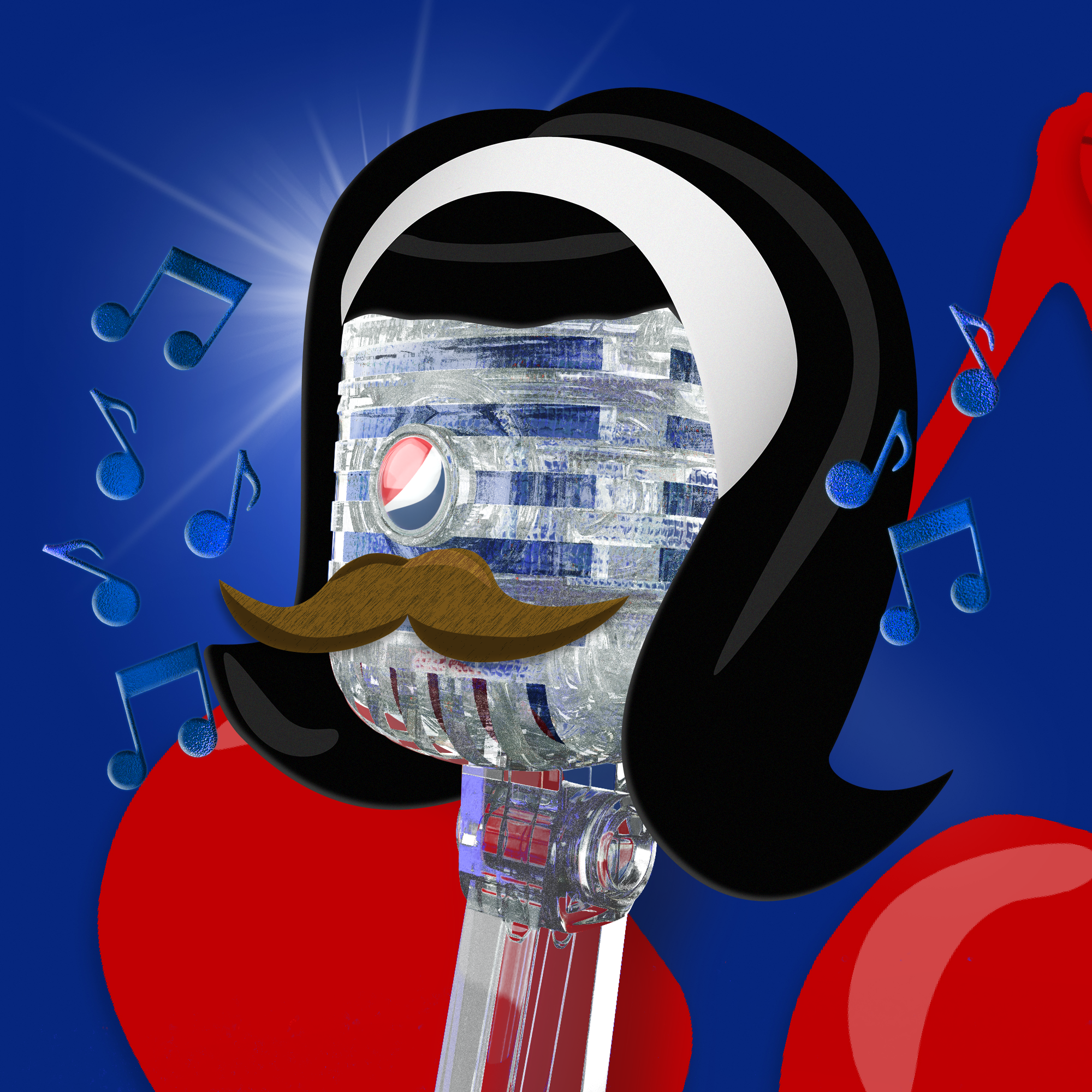 PepsiCo. - Pepsi Mic Drop - Pepsi Mic Drop #1135 - NFT # 1135