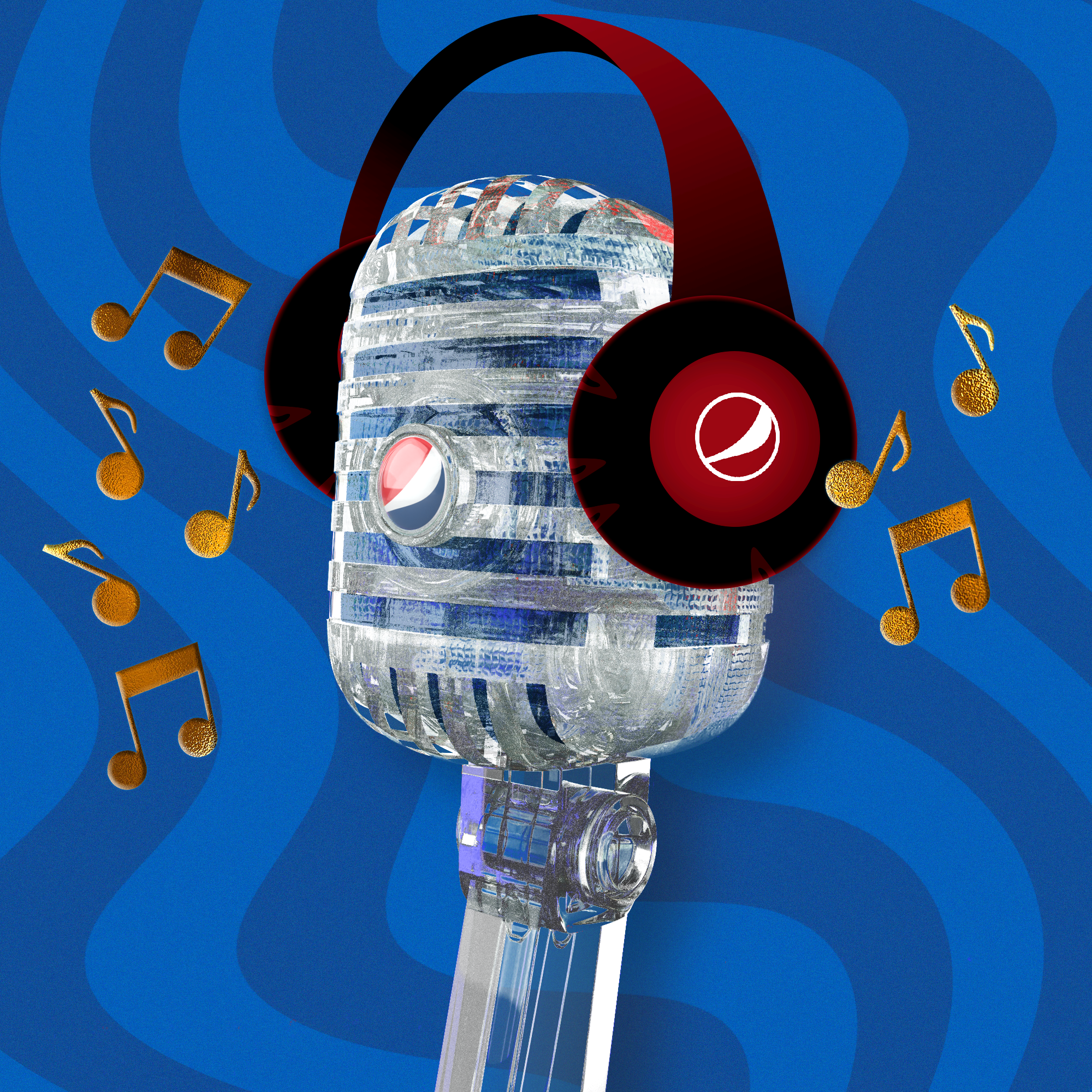 PepsiCo. - Pepsi Mic Drop - Pepsi Mic Drop #1153 - NFT # 1153